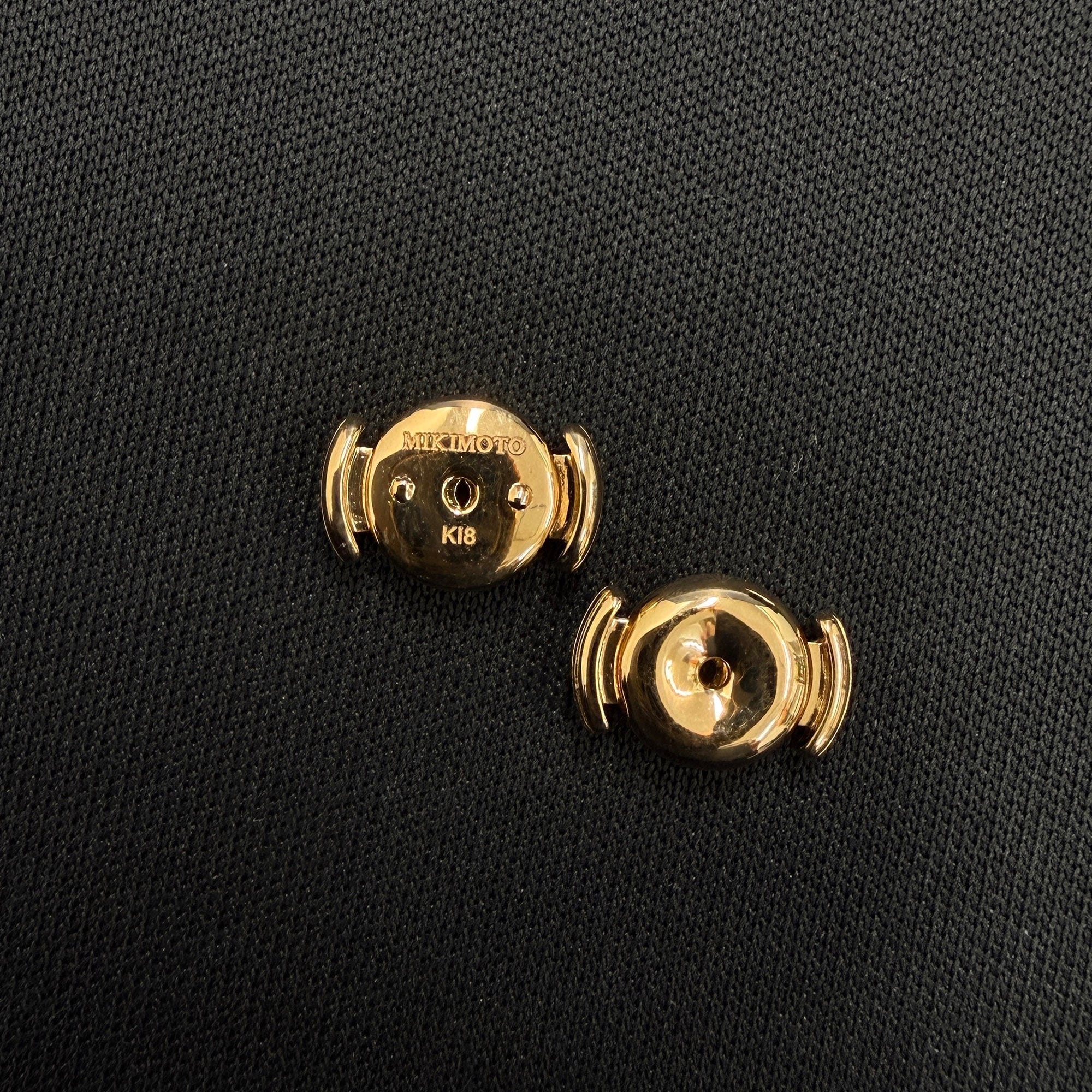 CHROME HEARTS × MIKIMOTO K22 CH Cross Spike Pearl Drop Earrings クロムハーツ × ミキモト K22 CHクロス スパイク パール ドロップ ピアス