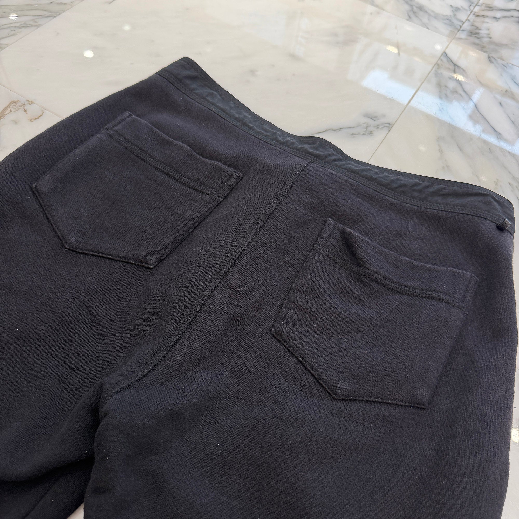 CHROME HEARTS 1 Cross Leather Patch Sweat Shorts Size S クロムハーツ 1クロス レザーパッチ スウェット ショーツ サイズS