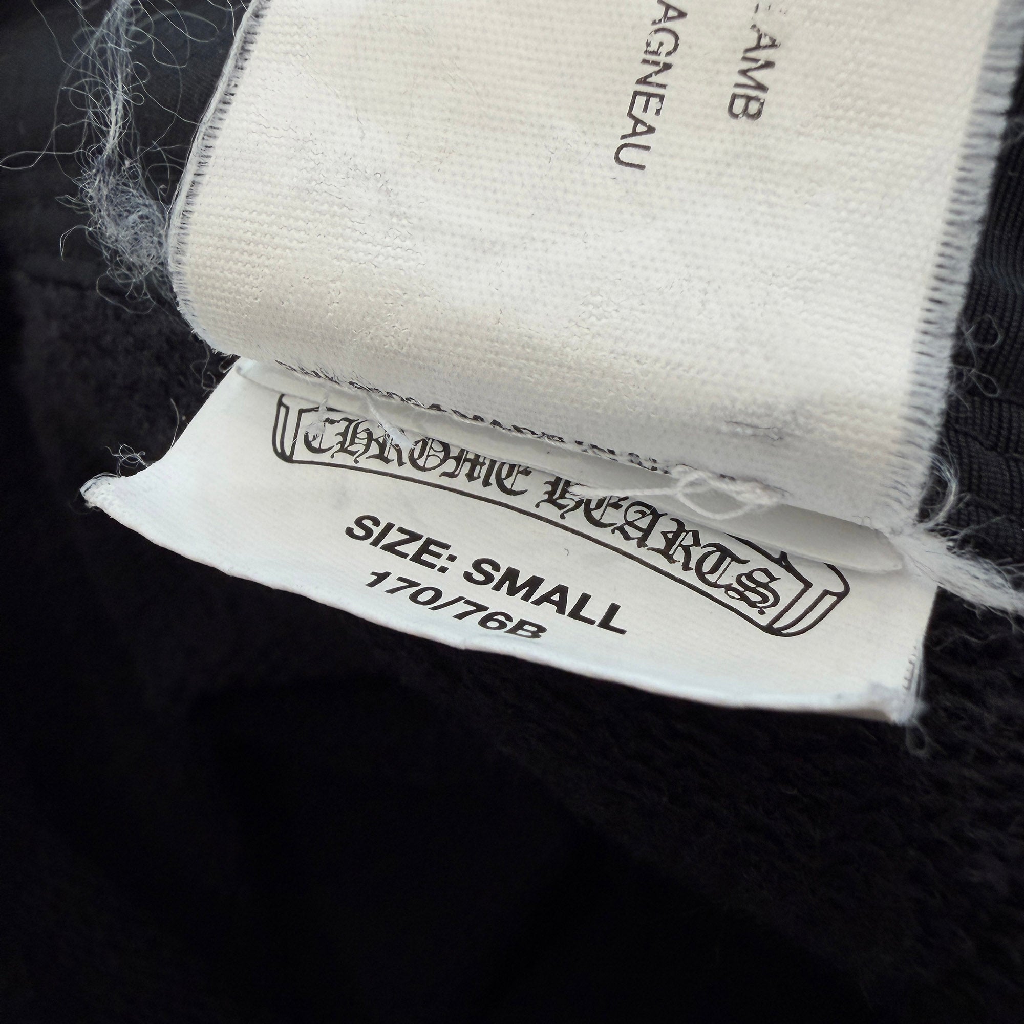 CHROME HEARTS 1 Cross Leather Patch Sweat Shorts Size S クロムハーツ 1クロス レザーパッチ スウェット ショーツ サイズS