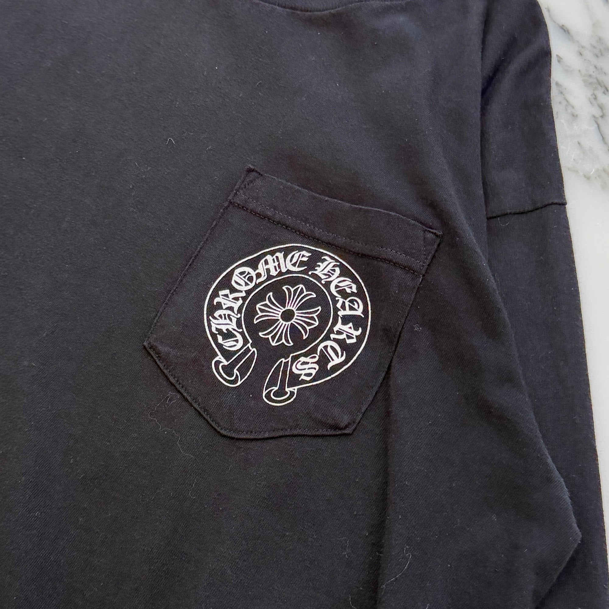CHROME HEARTS TAIPEI Limited Horseshoe Long Sleeve Tee Size L クロムハーツ 台北限定 ホースシューロングスリーブTシャツ サイズL
