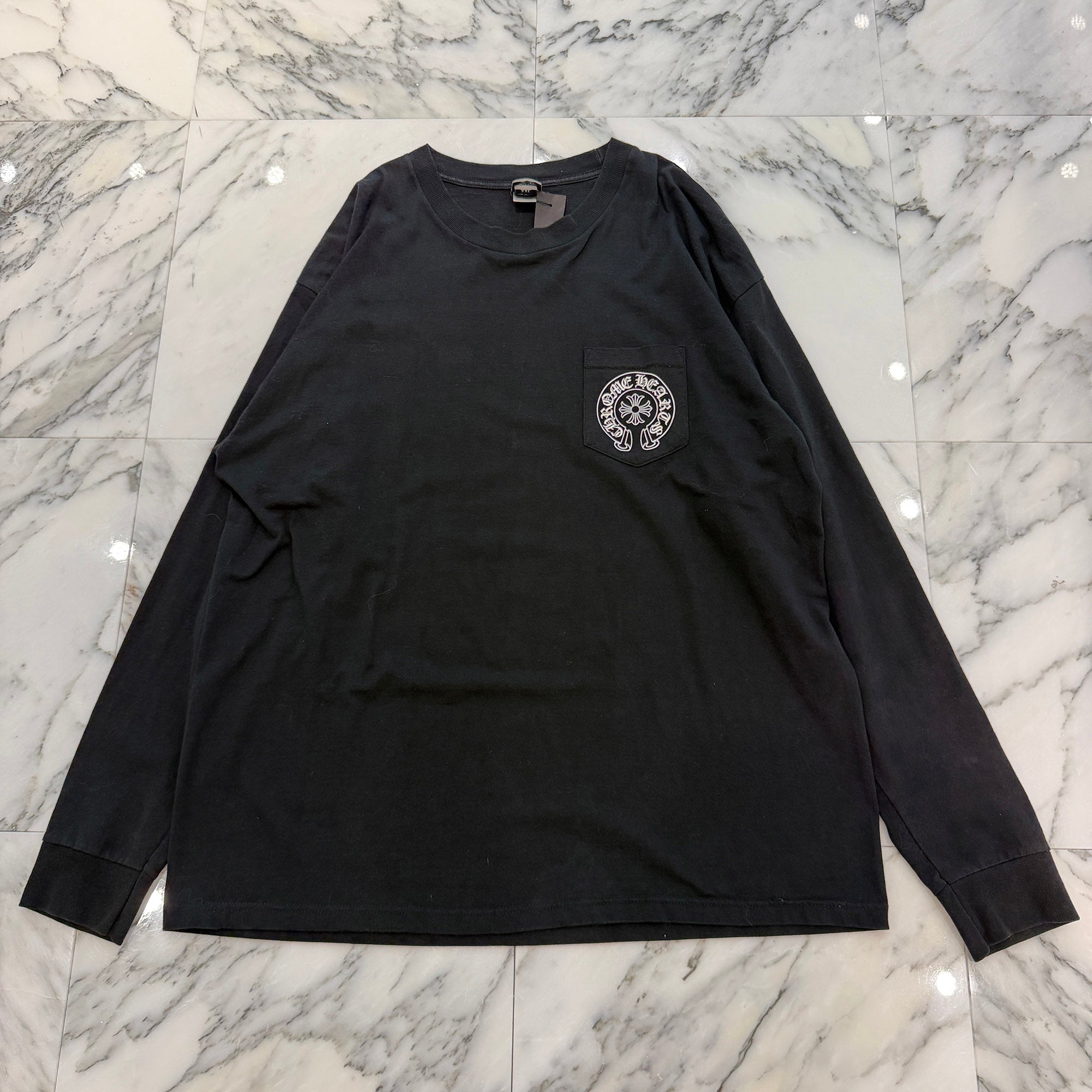 CHROME HEARTS London Limited Horseshoe Long Sleeve Tee Size XXL クロムハーツ ロンドン限定 ホースシューロングスリーブTシャツ サイズXXL