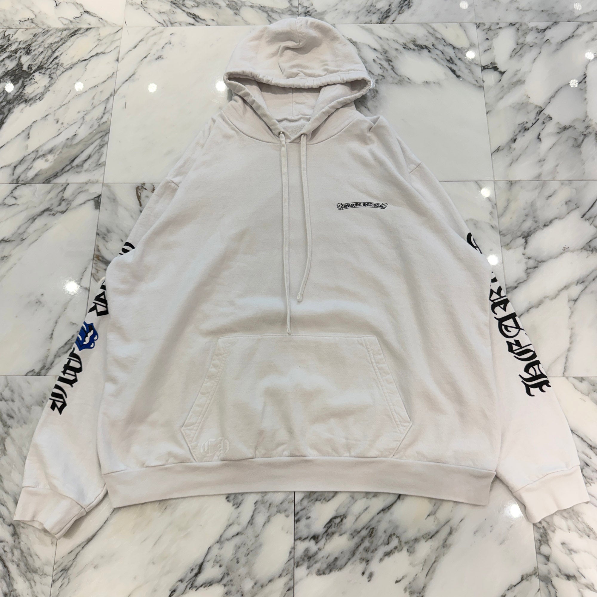 CHROME HEARTS × The Rolling Stones Lip & Tongue Print Pullover Hoodie Size XXL クロムハーツ × ローリングストーンズ リップ&タン プリント プルオーバーフーディ サイズXXL