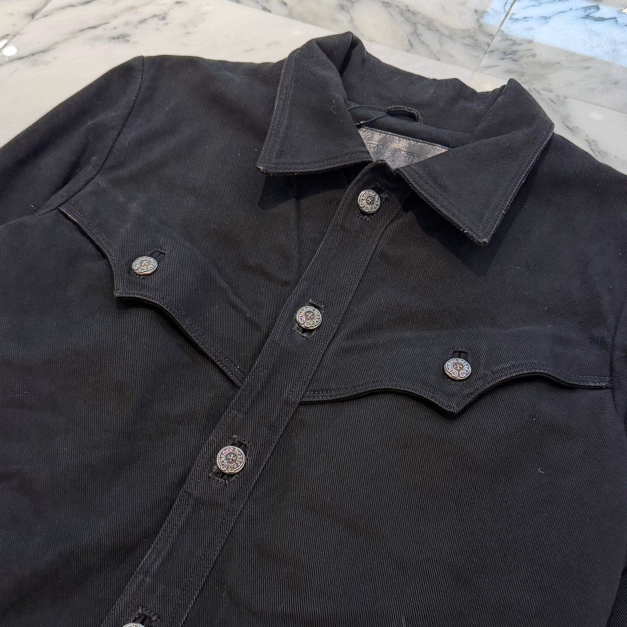 CHROME HEART HUNTING DENIM JACKET Size 1 クロムハーツ ハンティング デニムジャケット サイズ 1