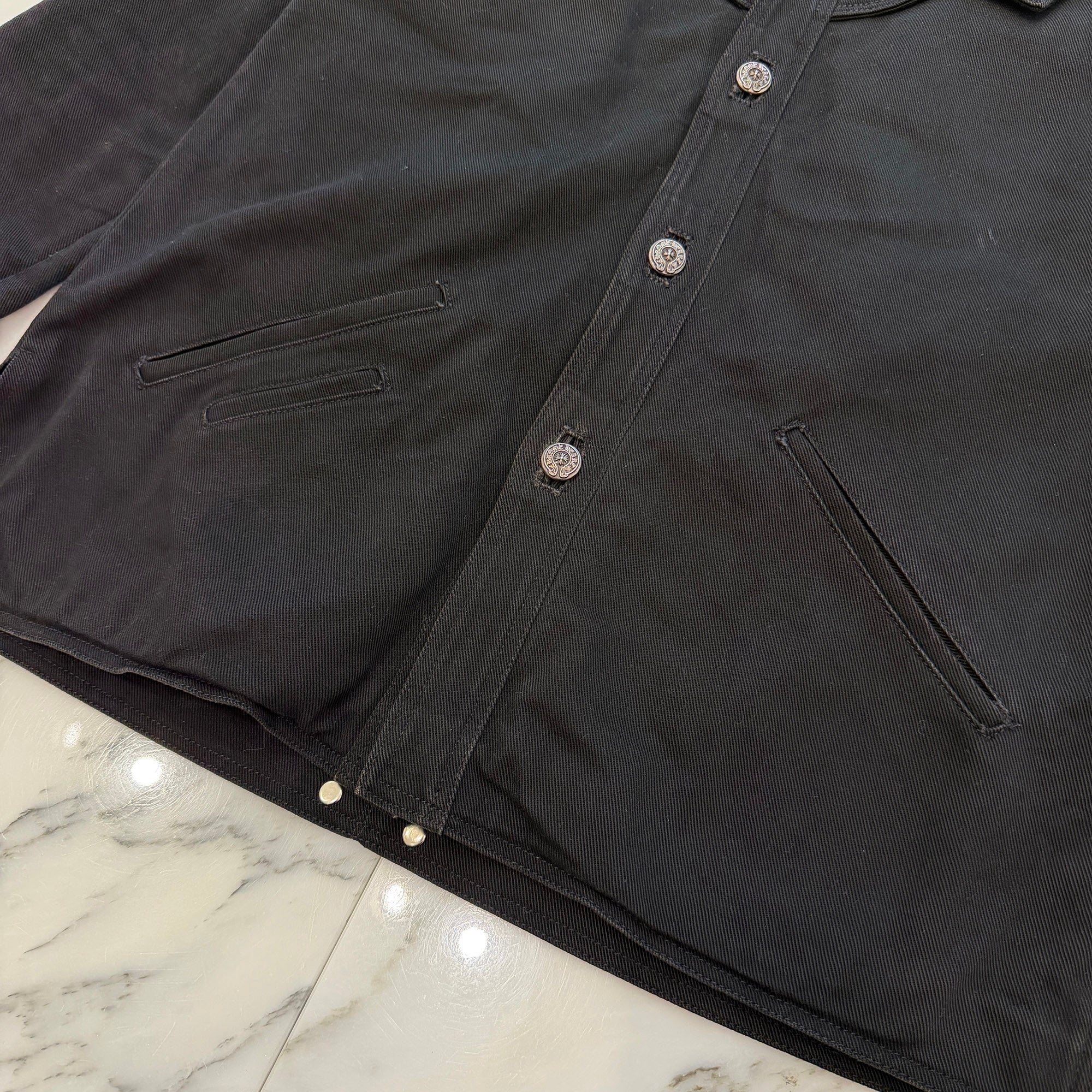 CHROME HEART HUNTING DENIM JACKET Size 1 クロムハーツ ハンティング デニムジャケット サイズ 1