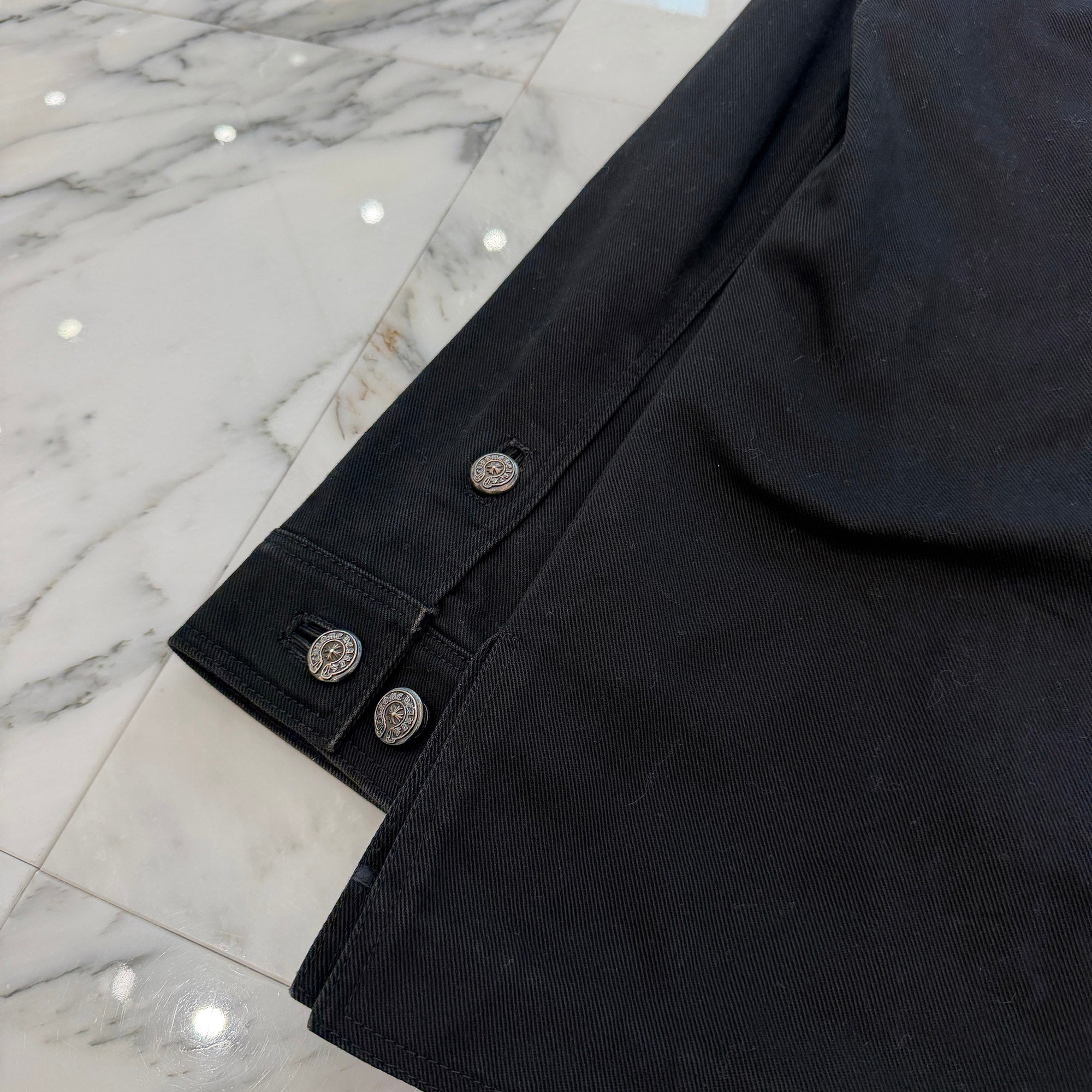 CHROME HEART HUNTING DENIM JACKET Size 1 クロムハーツ ハンティング デニムジャケット サイズ 1