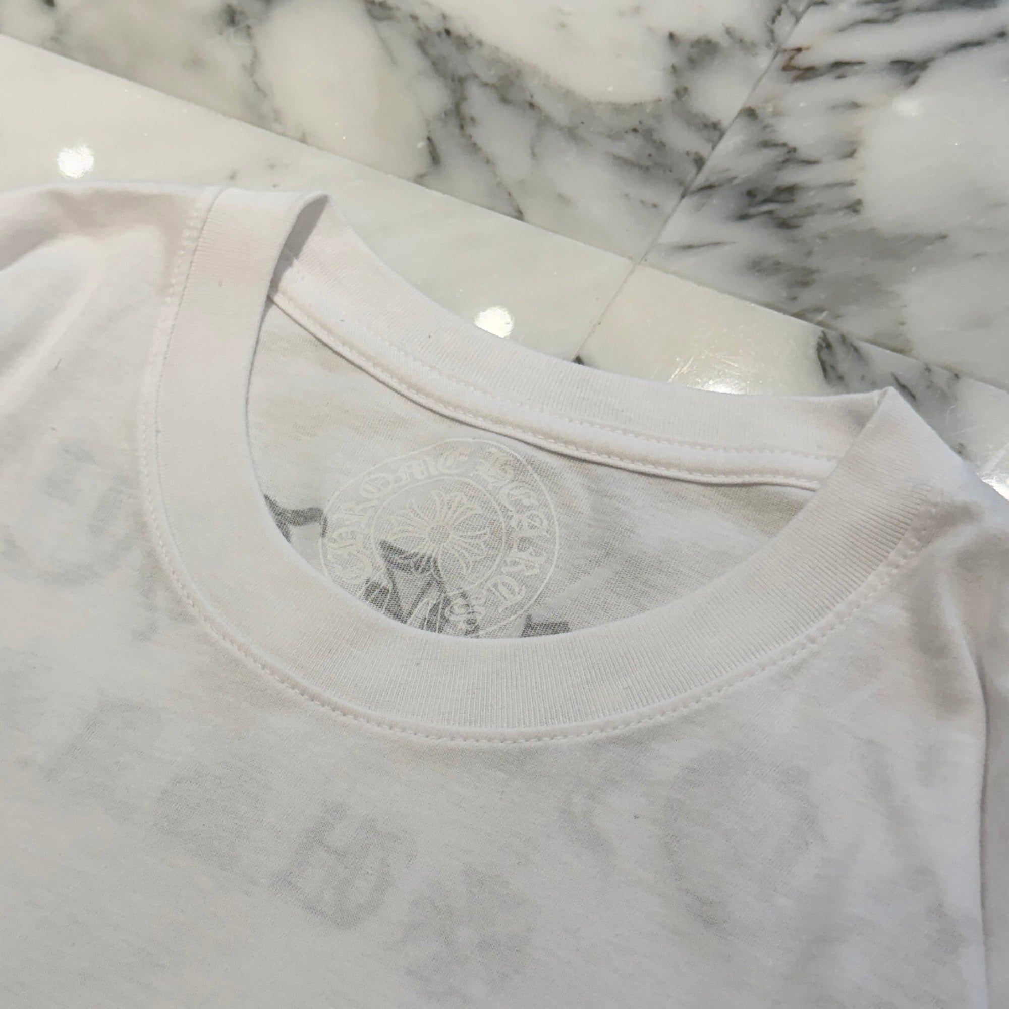 CHROME HEARTS Back Arch Logo USA Long Sleeve Tee Size M クロムハーツ バックアーチロゴ USA ロングスリーブTシャツ サイズM