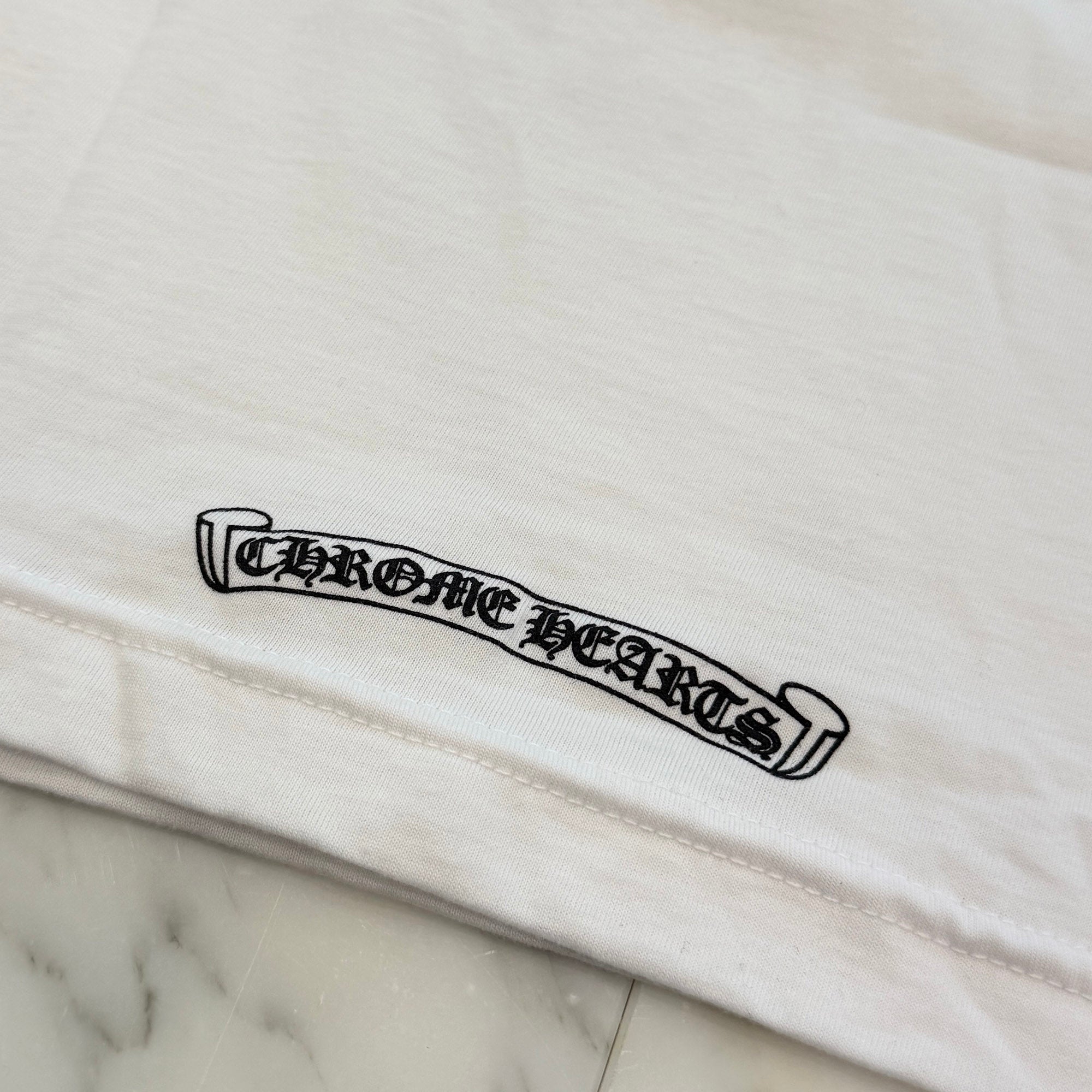 CHROME HEARTS Back Arch Logo USA Long Sleeve Tee Size M クロムハーツ バックアーチロゴ USA ロングスリーブTシャツ サイズM