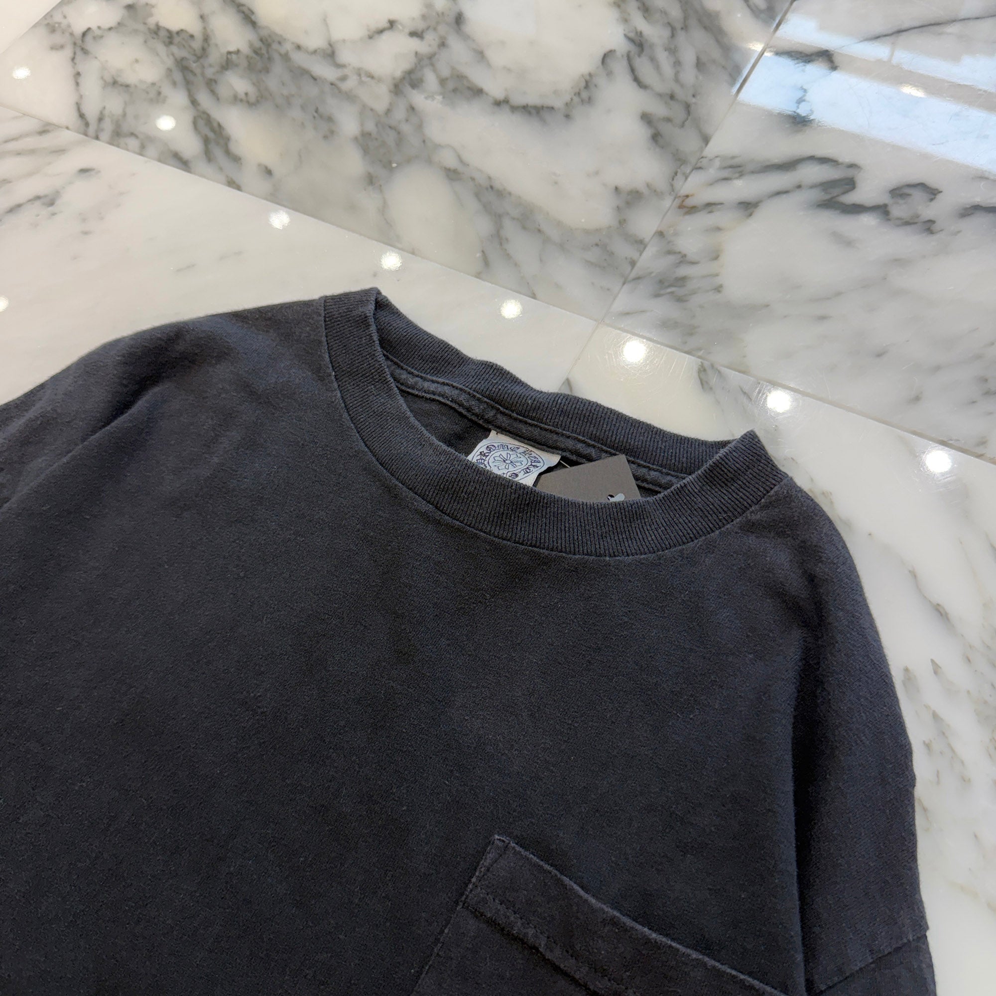 CHROME HEARTS Back Scroll Arm logo Long Sleeve Tee Size M クロムハーツ バックスクロール アームロゴ ロングスリーブＴシャツ サイズM