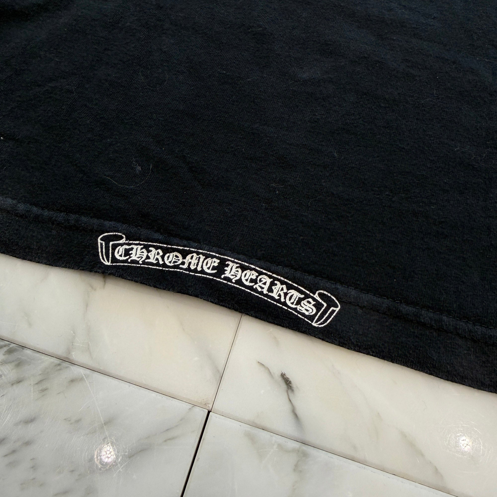 CHROME HEARTS Back Scroll Arm logo Long Sleeve Tee Size M クロムハーツ バックスクロール アームロゴ ロングスリーブＴシャツ サイズM
