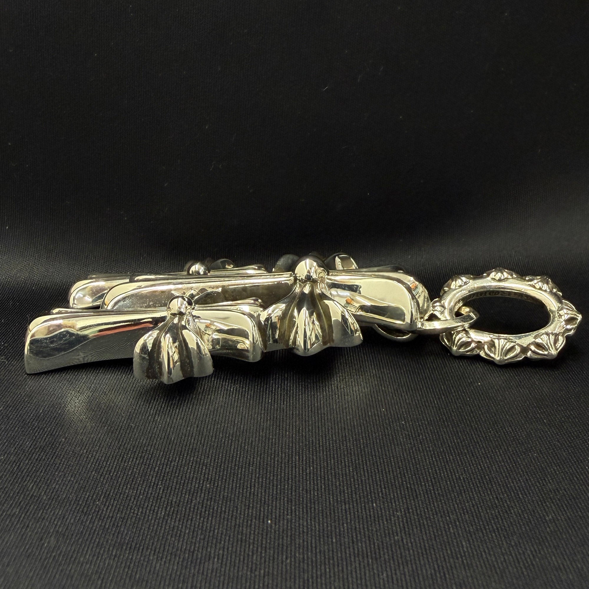 CHROME HEARTS Large Triple CH Cross Pendant Top クロムハーツ ラージ トリプルCHクロス ペンダントトップ