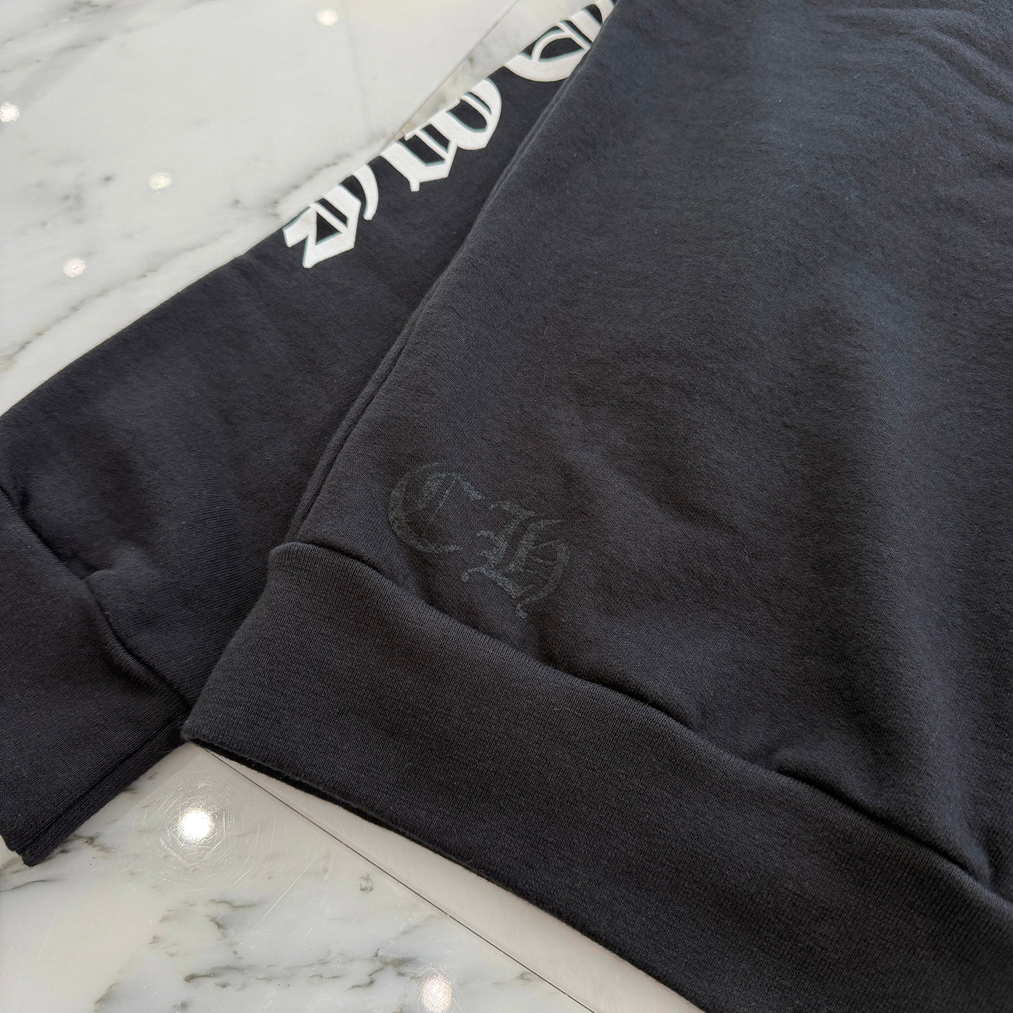 CHROME HEARTS Neck Logo Crewneck Sweatshirt Size XL クロムハーツ ネックロゴクルーネックスウェットシャツ サイズXL