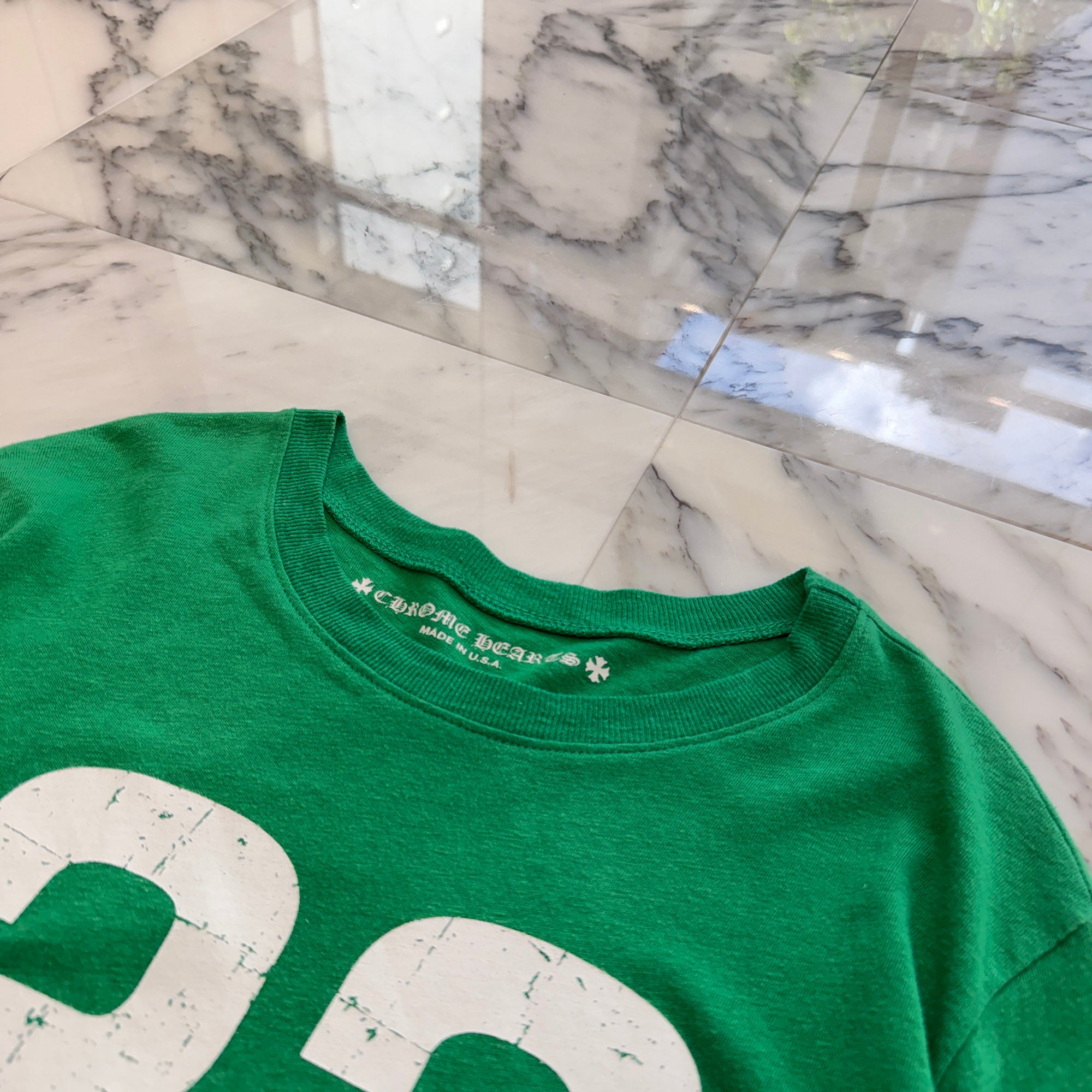 CHROME HEARTS ROLLER SKATES FOOTBALL 33 Horseshoe Long Sleeve Tee Size S クロムハーツ ローラースケート フットボール 33 ホースシュー ロングスリーブTシャツ サイズS