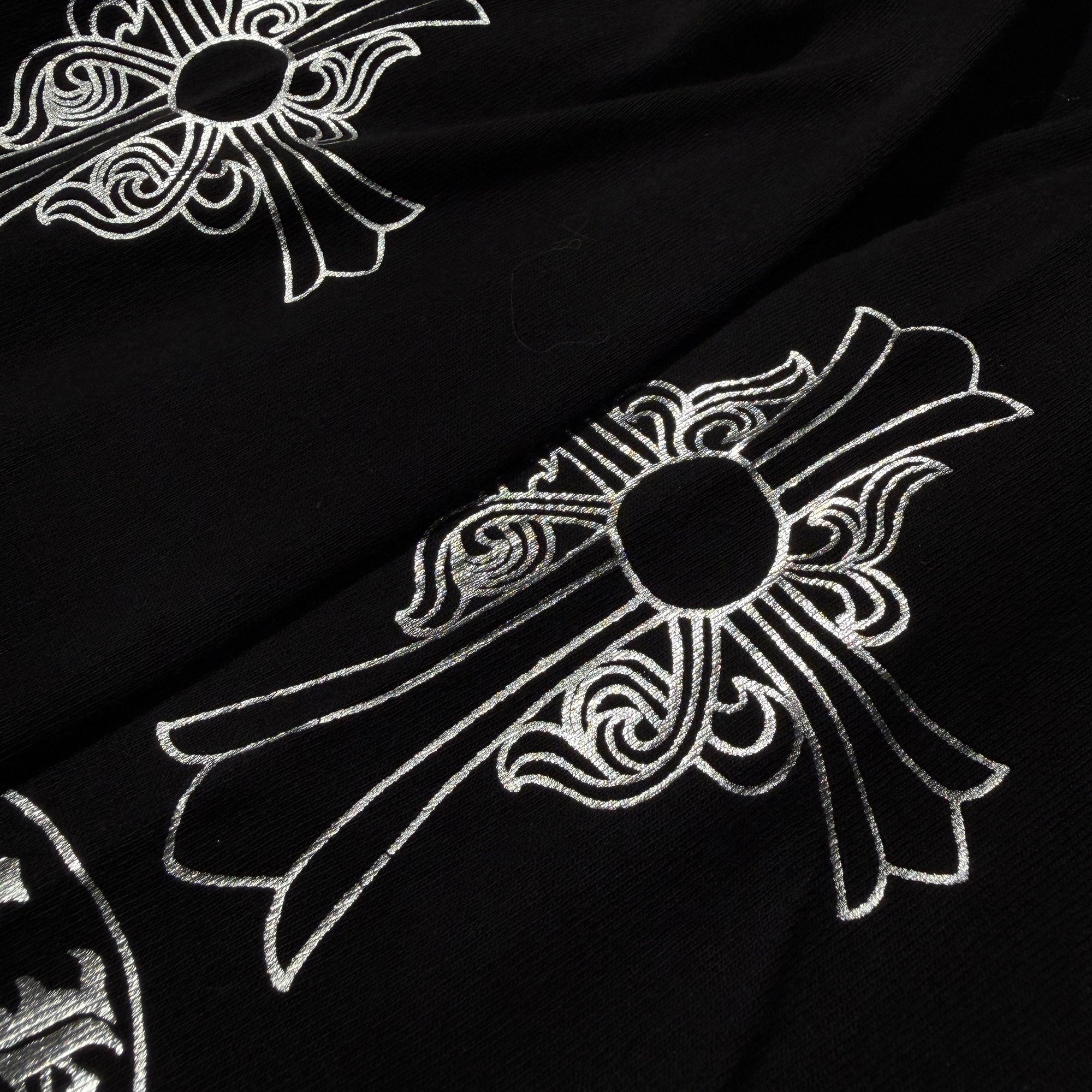 CHROME HEARTS Side T Bar Logo Sleeve Horseshoe × Hailey Cross Print Long Sleeve Tee Size XXL クロムハーツ サイド Tバー ロゴ スリーブ ホースシュー × ヘイリークロス プリント ロングスリーブTシャツ サイズXXL