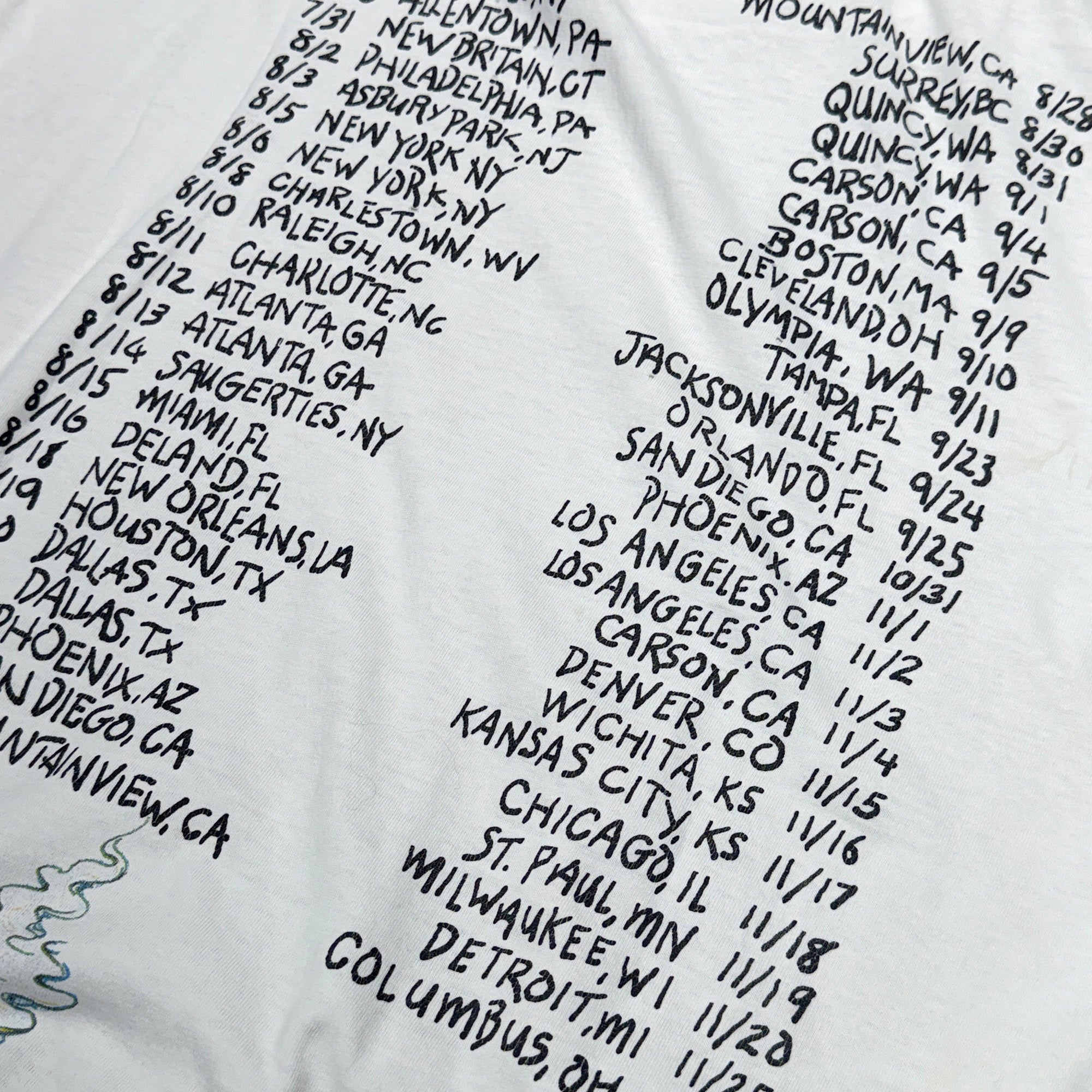 Vintage 90's Green Day "Dookie" 1994 BROCKUM S/S Tour Tee Size XL ヴィンテージ 90's グリーン デイ "ドゥーキー" 1994 ブロックム社製 ツアーTシャツ サイズXL