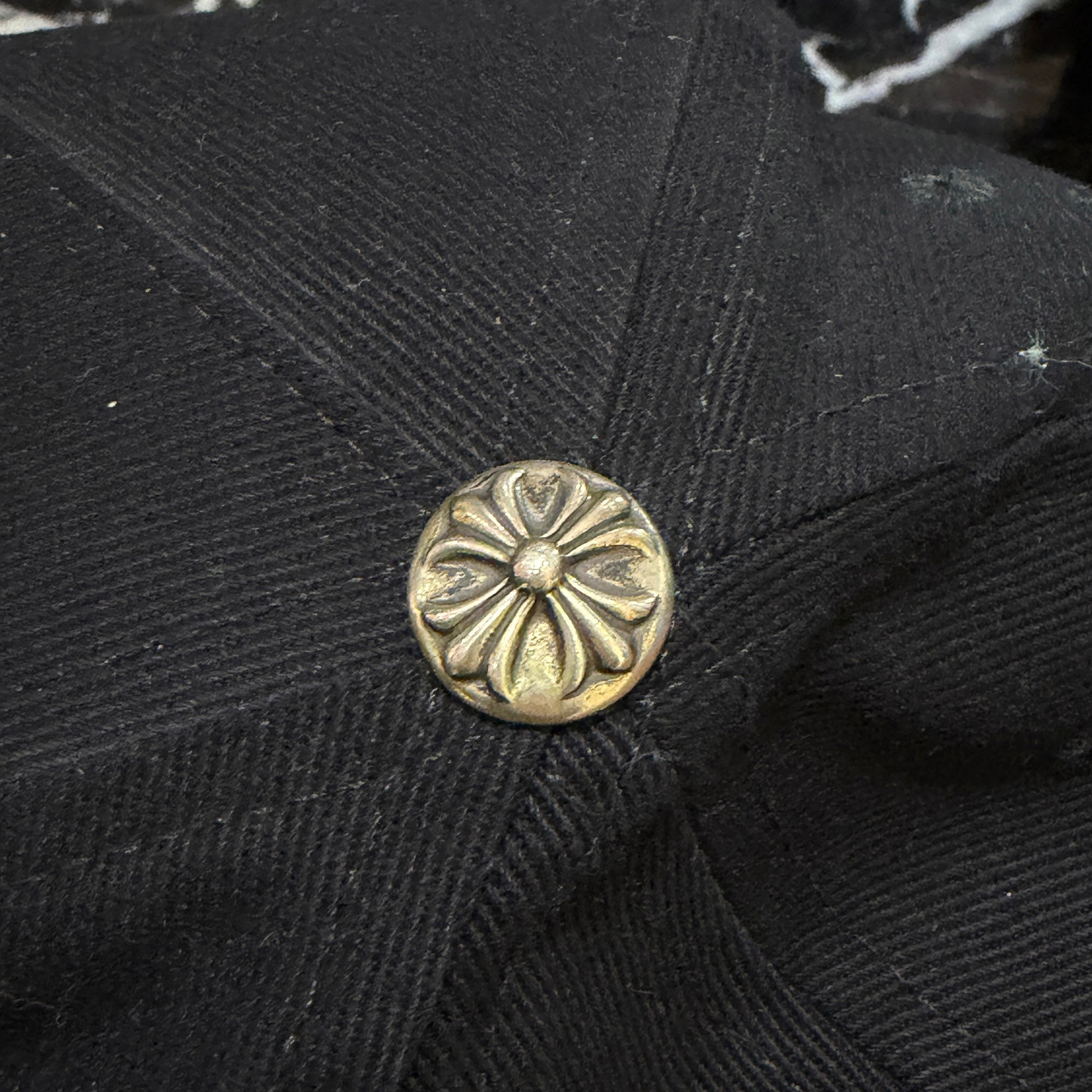 CHROME HEARTS Scroll Label Logo Embroidery Cap Size ONE SIZE (53-60) クロムハーツ スクロールラベルロゴ 刺繍 キャップ サイズONE SIZE (53-60)