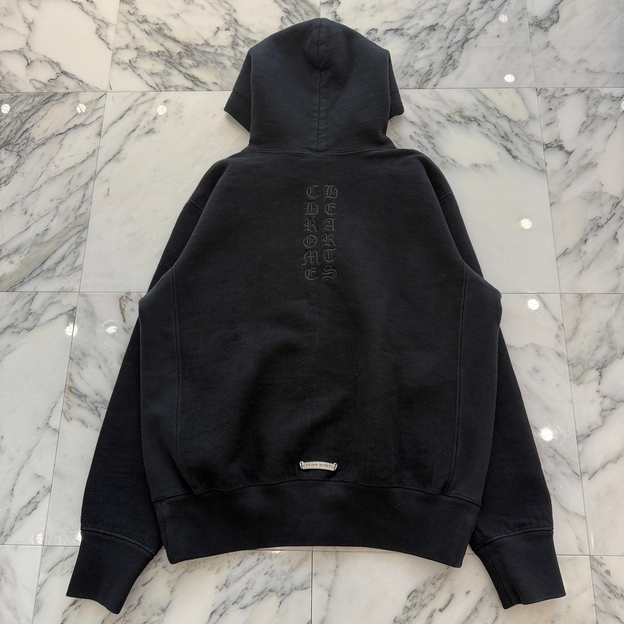 CHROME HEARTS Y NOT Vine Dagger Logo Embroidery Zip Up Hoodie Size S クロムハーツ ワイノット ヴァインダガー ロゴ刺繍 ジップアップフーディー サイズS