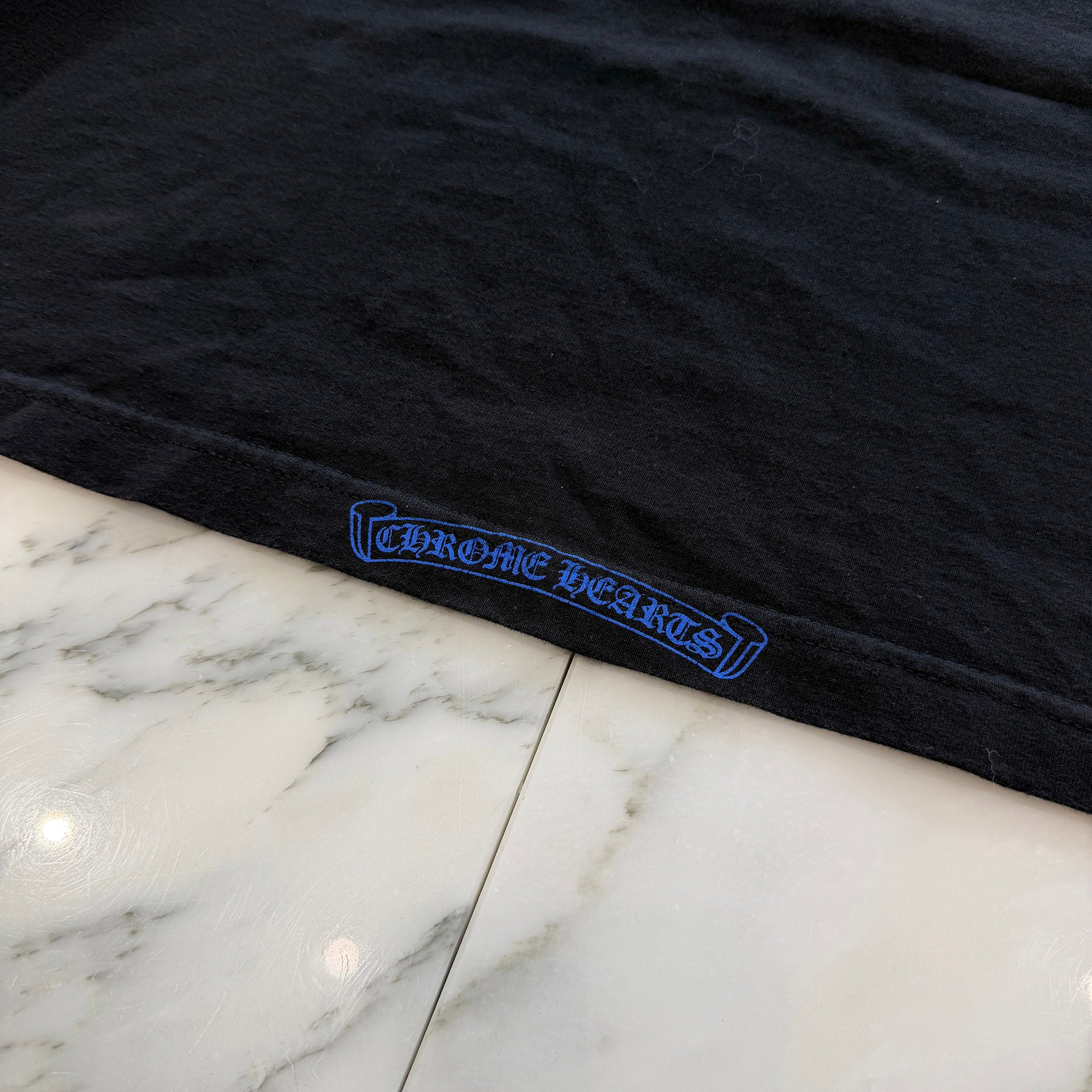 CHROME HEARTS Back Celtic Cross Horseshoe Long Sleeve Tee Size XL クロムハーツ バック ケルティッククロス ホースシュー ロングスリーブTシャツ サイズXL