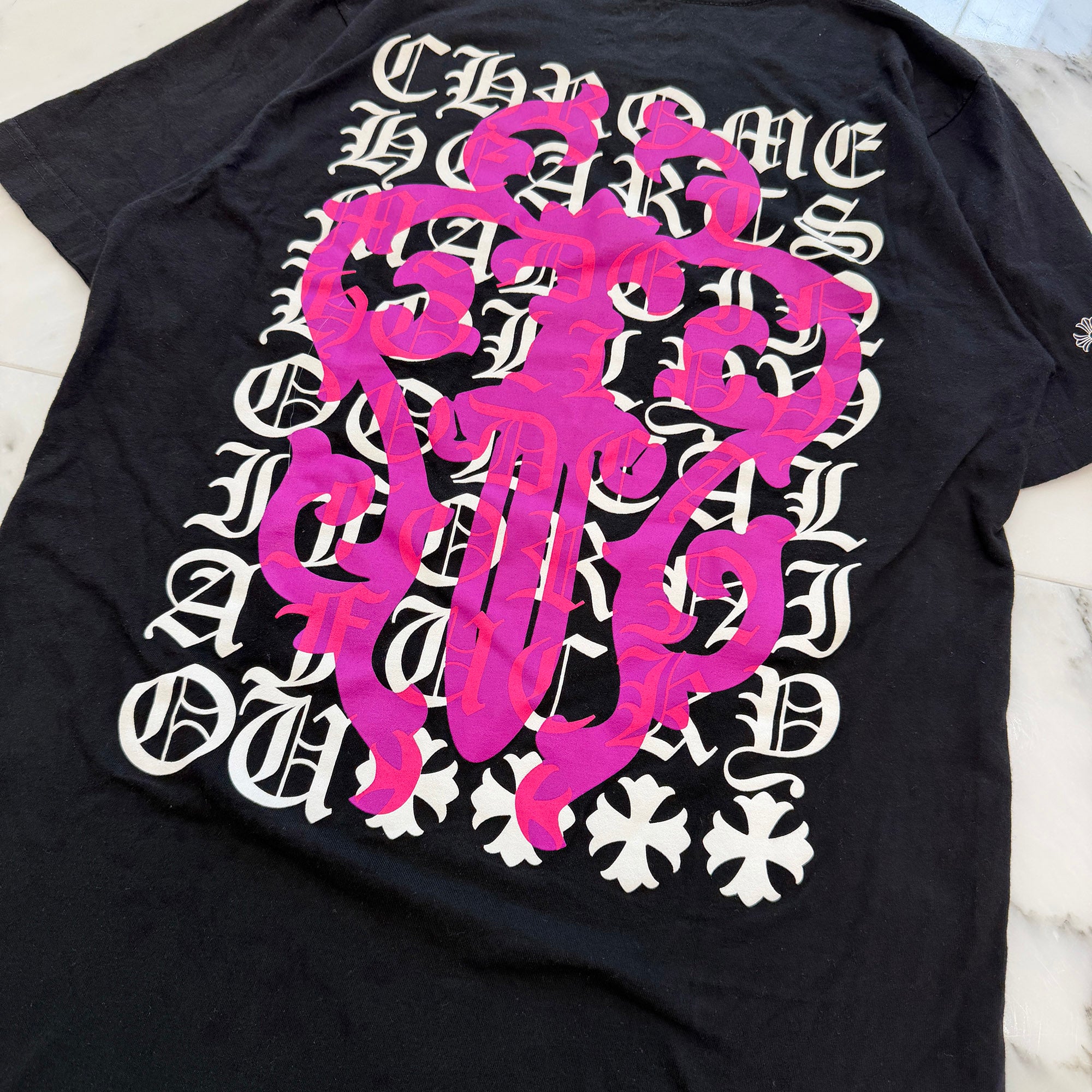 CHROME HEARTS Dagger Eye Chart Tee Size M クロムハーツ ダガー アイチャートTシャツ サイズM