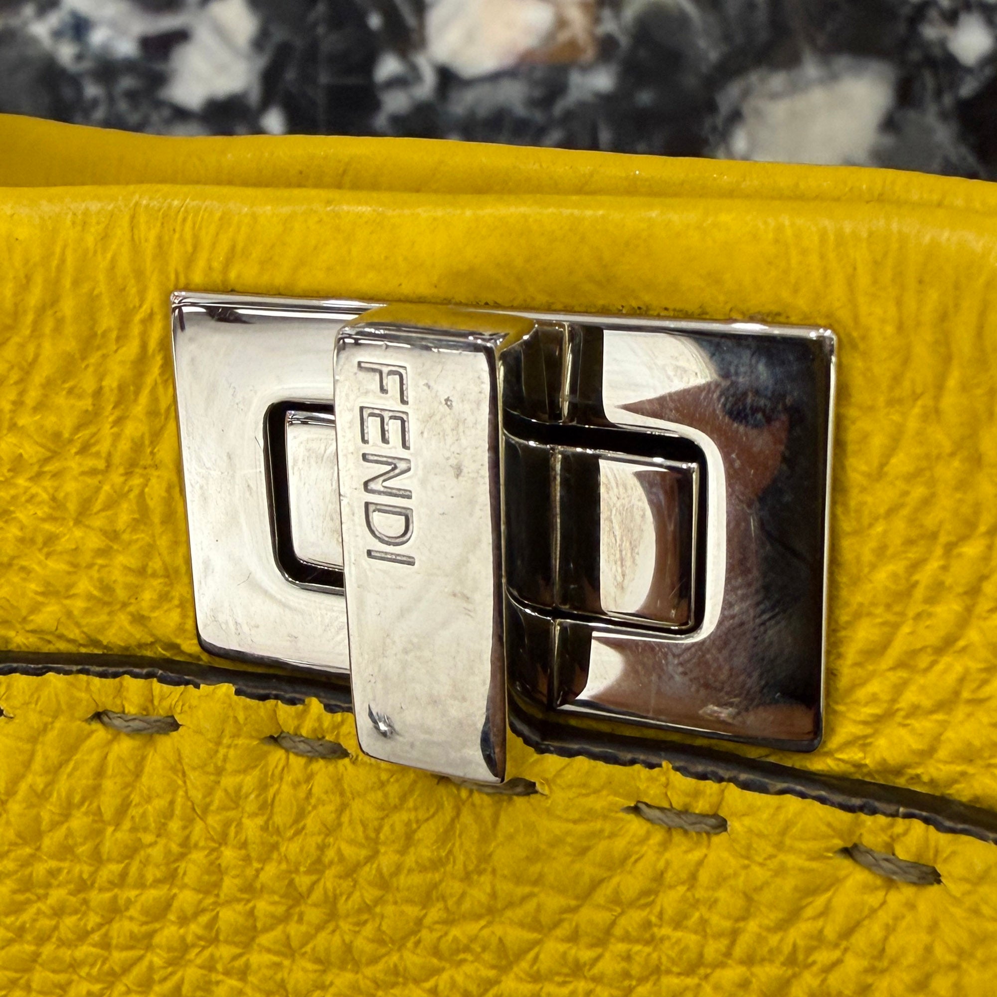 FENDI Peekaboo Iconic Small Selleria Leather Bag 8BN244 フェンディ ピーカブー アイコニック スモール セレリア レザーバッグ