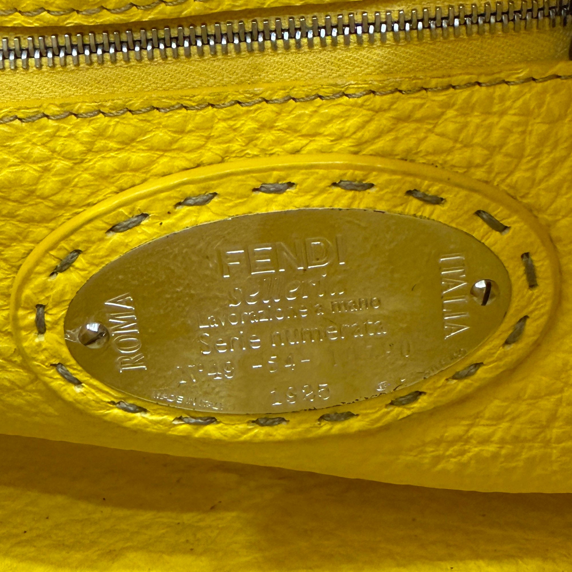 FENDI Peekaboo Iconic Small Selleria Leather Bag 8BN244 フェンディ ピーカブー アイコニック スモール セレリア レザーバッグ