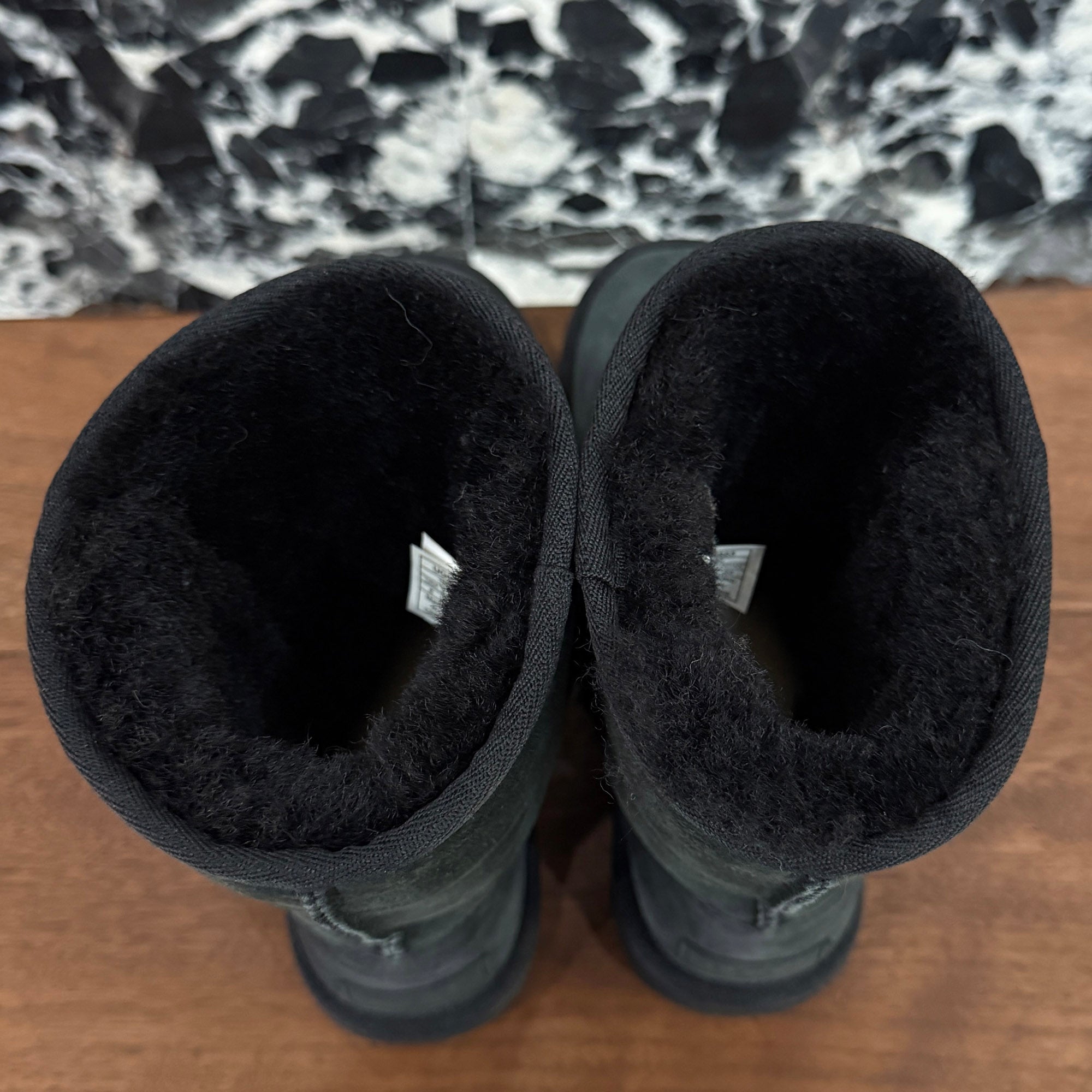 CHROME HEARTS × UGG Custom Suede Leather Shearling Boots Size JP23.0cm クロムハーツ×アグー カスタム スエードレザー ムートンブーツ サイズJP23.0cm