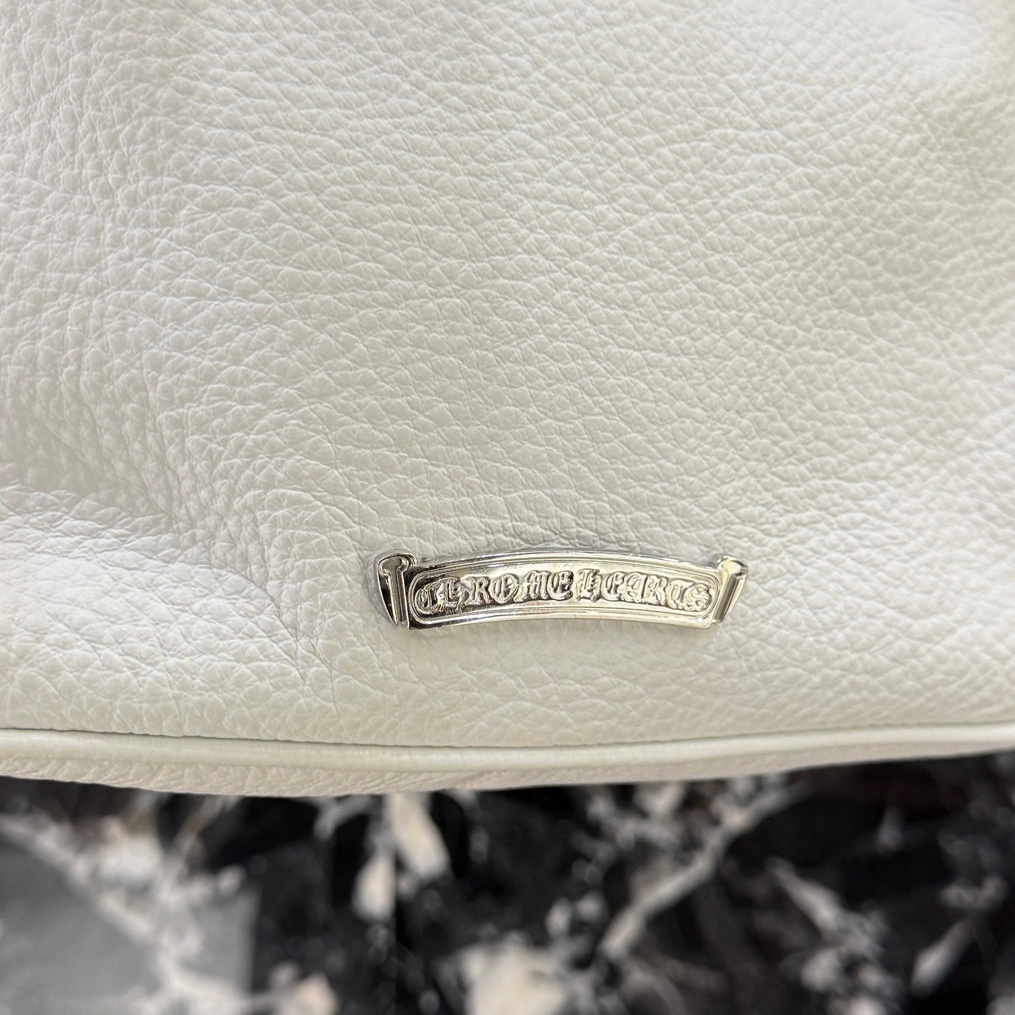 CHROME HEARTS CHICKEN NUGGET Leather Shoulder Bag クロムハーツ チキンナゲット レザー ショルダーバッグ