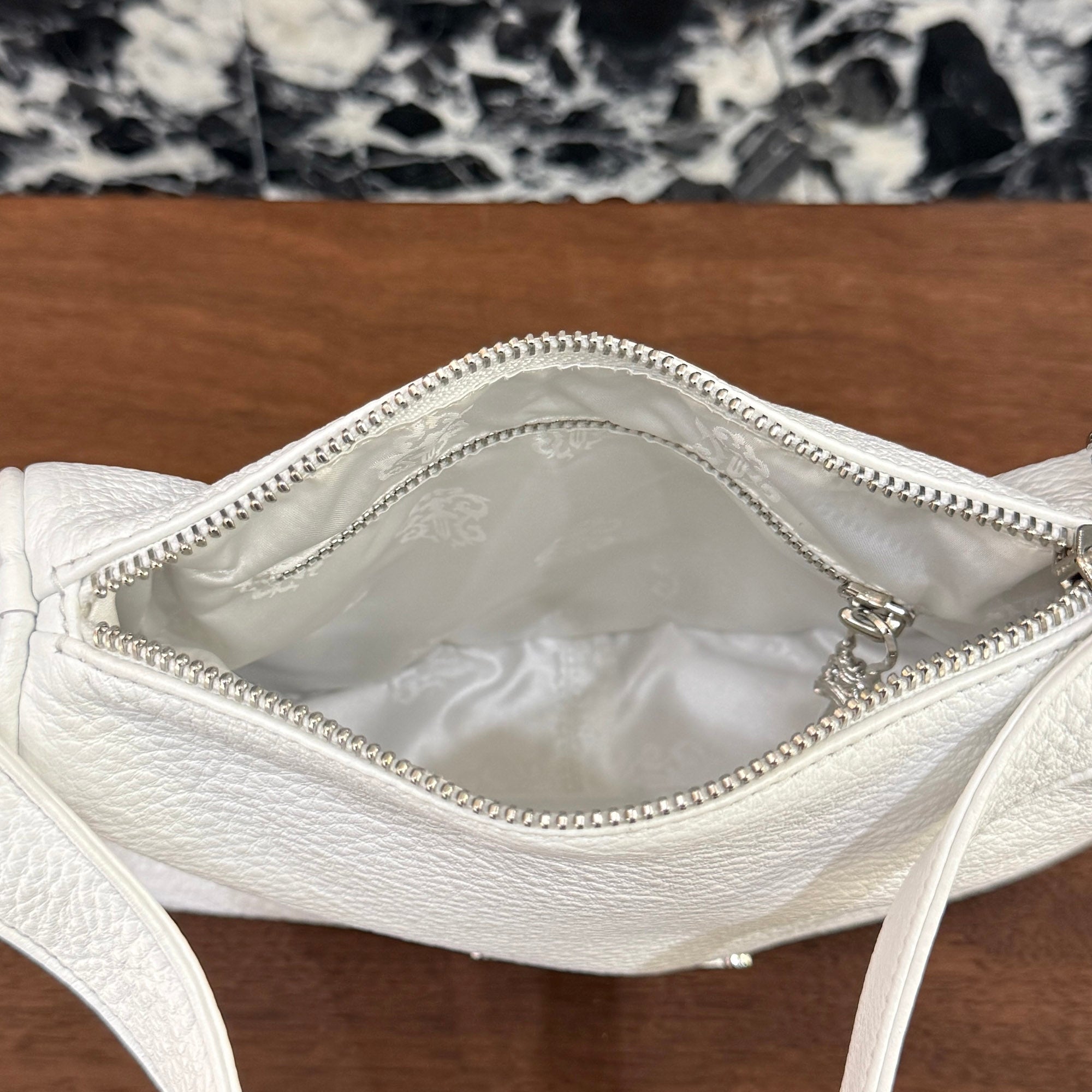 CHROME HEARTS CHICKEN NUGGET Leather Shoulder Bag クロムハーツ チキンナゲット レザー ショルダーバッグ