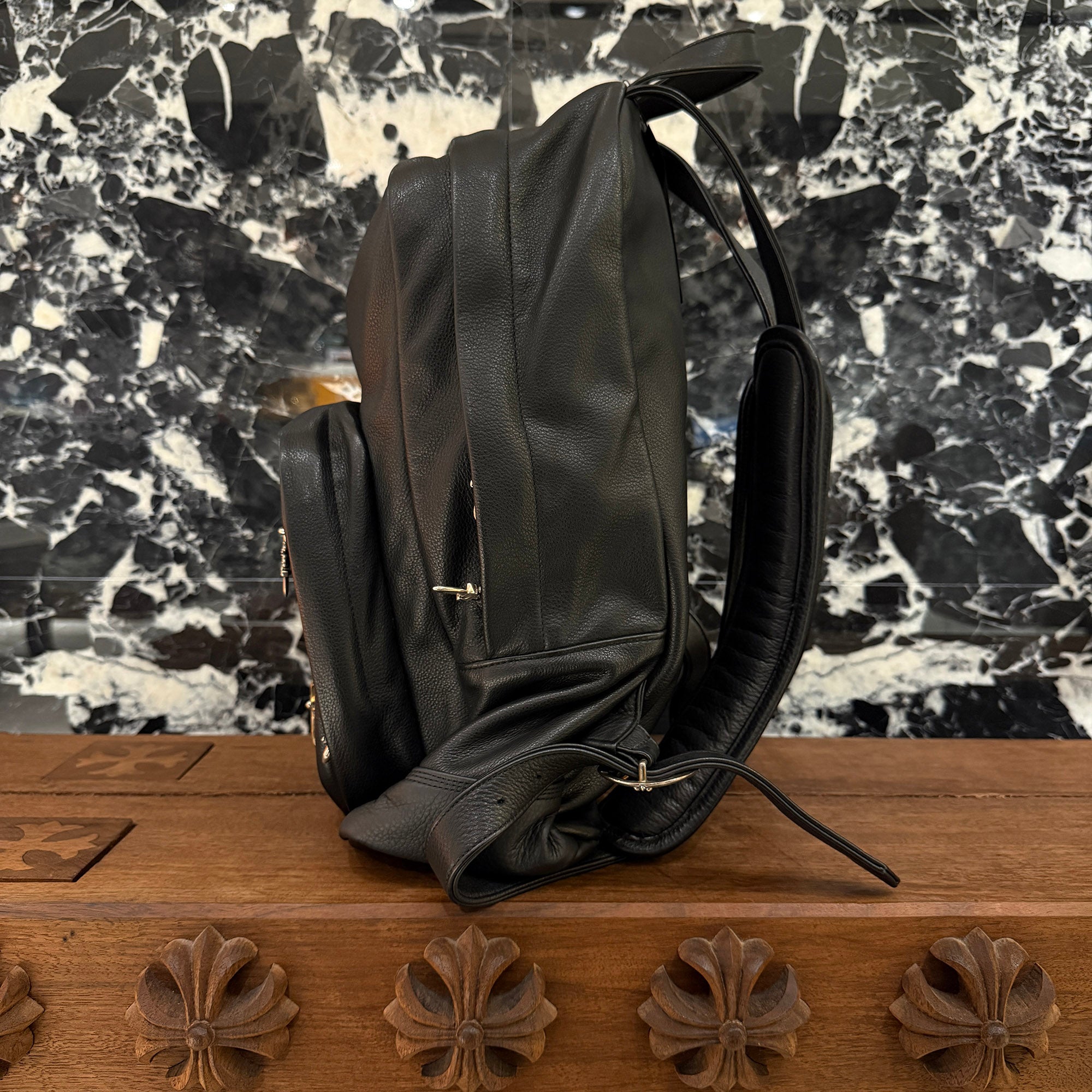 CHROME HEARTS 7th Grade Leather Backpack クロムハーツ セブンスグレード レザー バックパック
