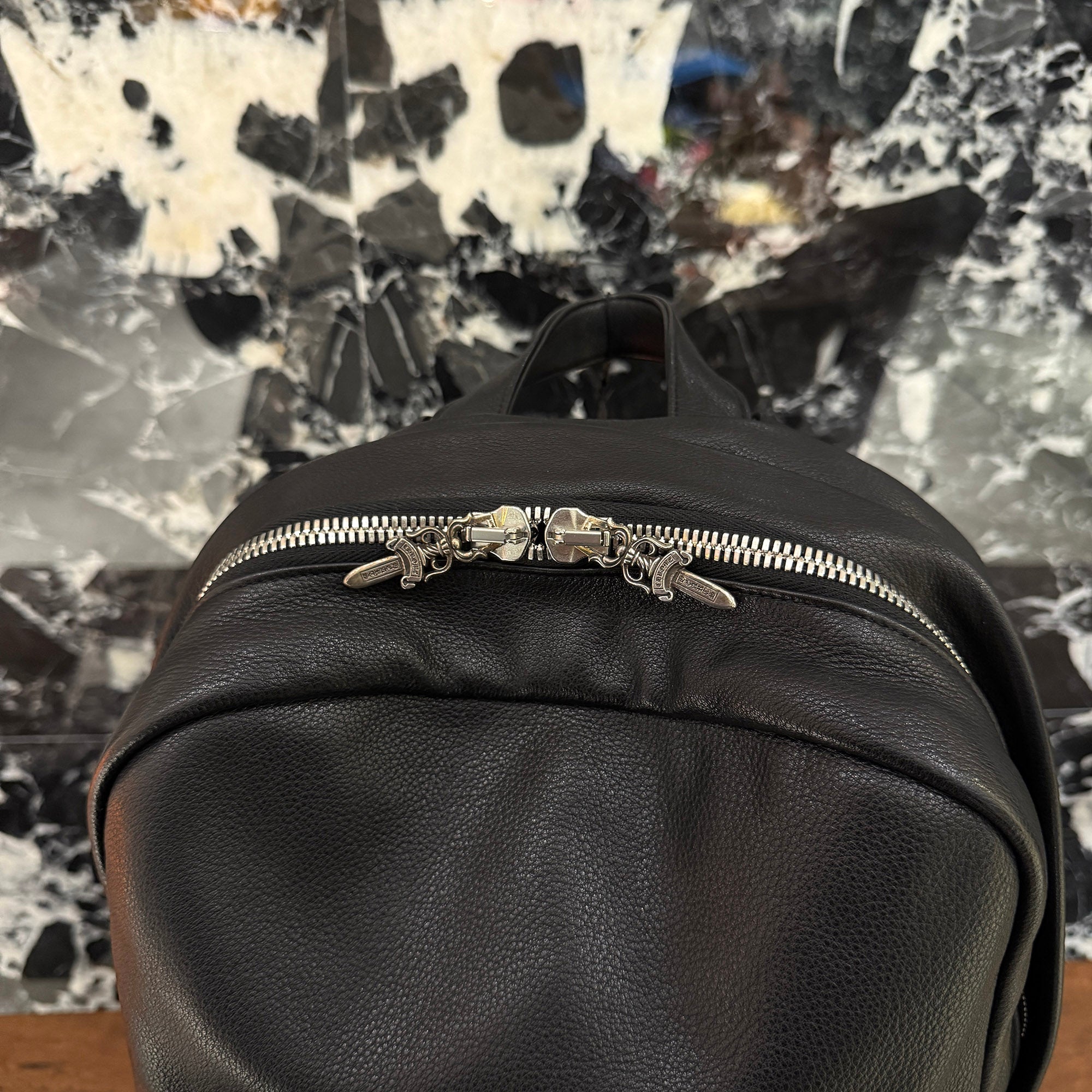 CHROME HEARTS 7th Grade Leather Backpack クロムハーツ セブンスグレード レザー バックパック