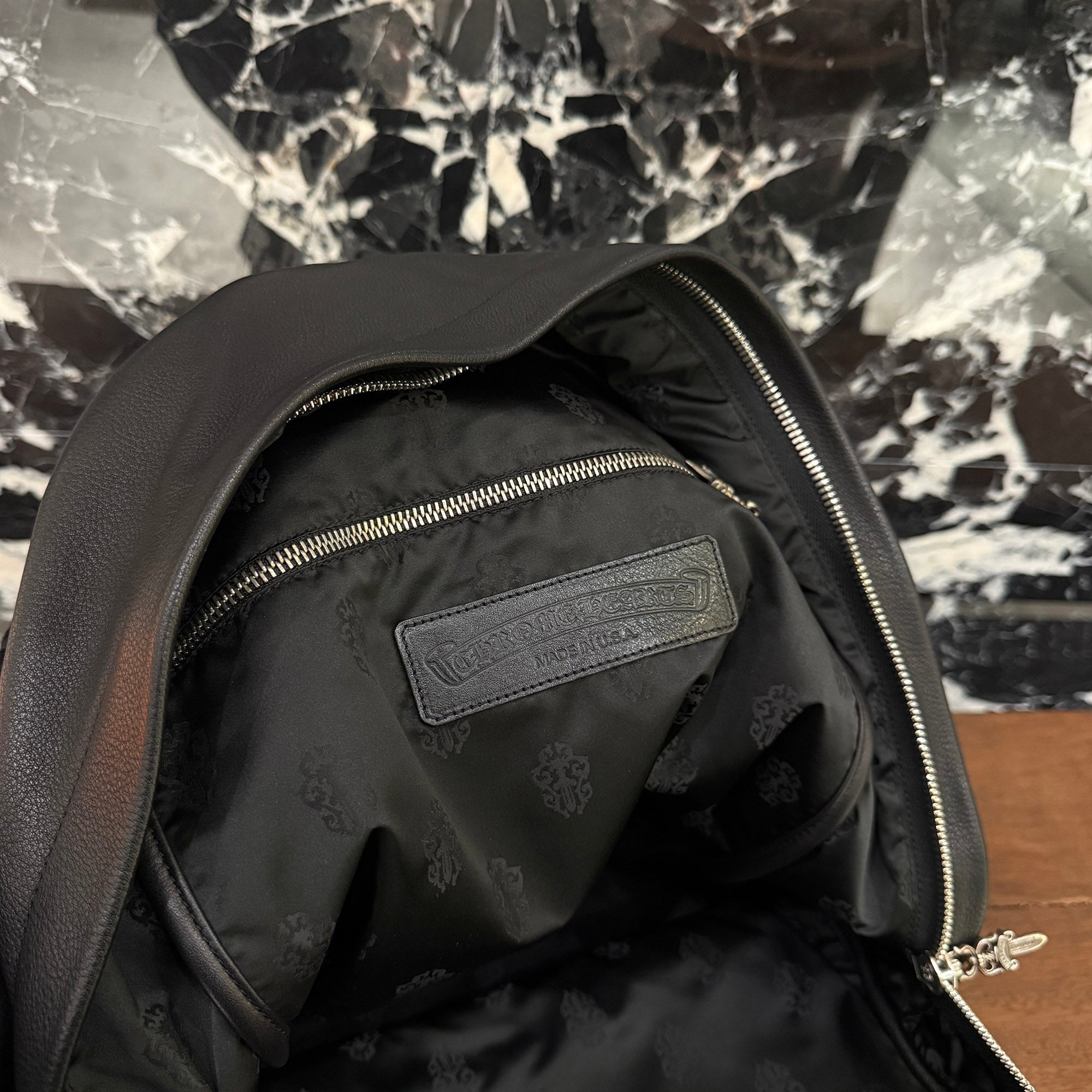 CHROME HEARTS 7th Grade Leather Backpack クロムハーツ セブンスグレード レザー バックパック