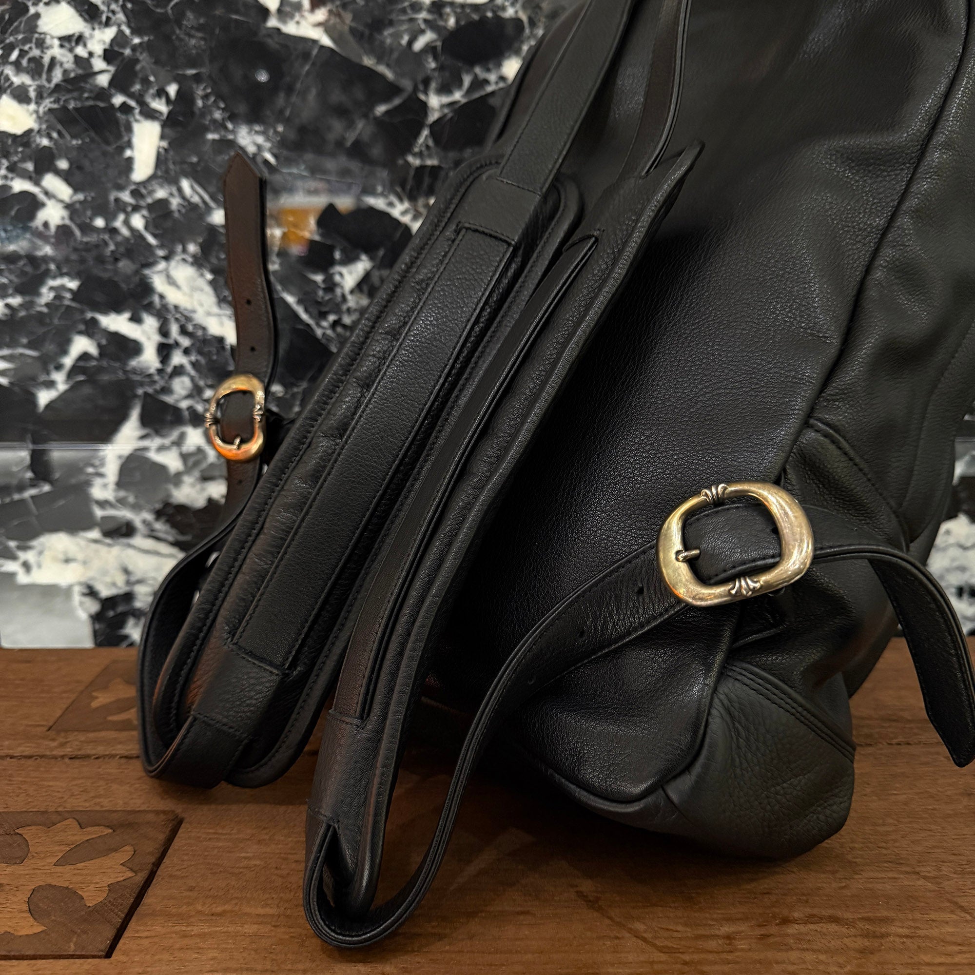 CHROME HEARTS 7th Grade Leather Backpack クロムハーツ セブンスグレード レザー バックパック