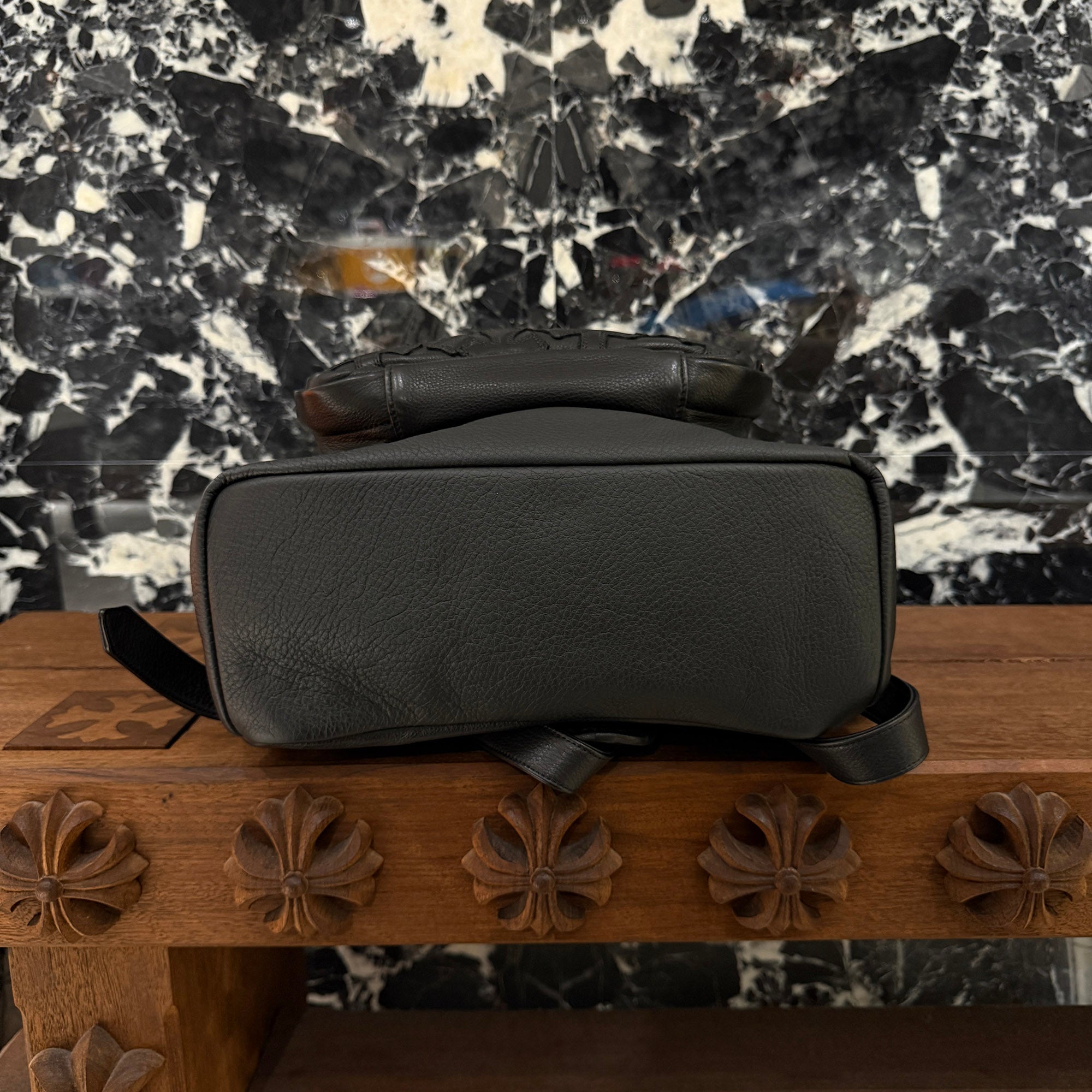 CHROME HEARTS 7th Grade Leather Backpack クロムハーツ セブンス