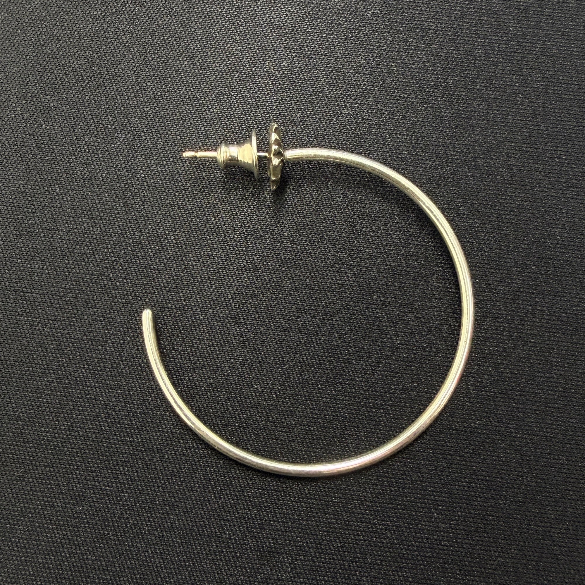 CHROME HEARTS CH Plus Hoop Earring クロムハーツ CHプラス クロス フープ イヤリング ピアス