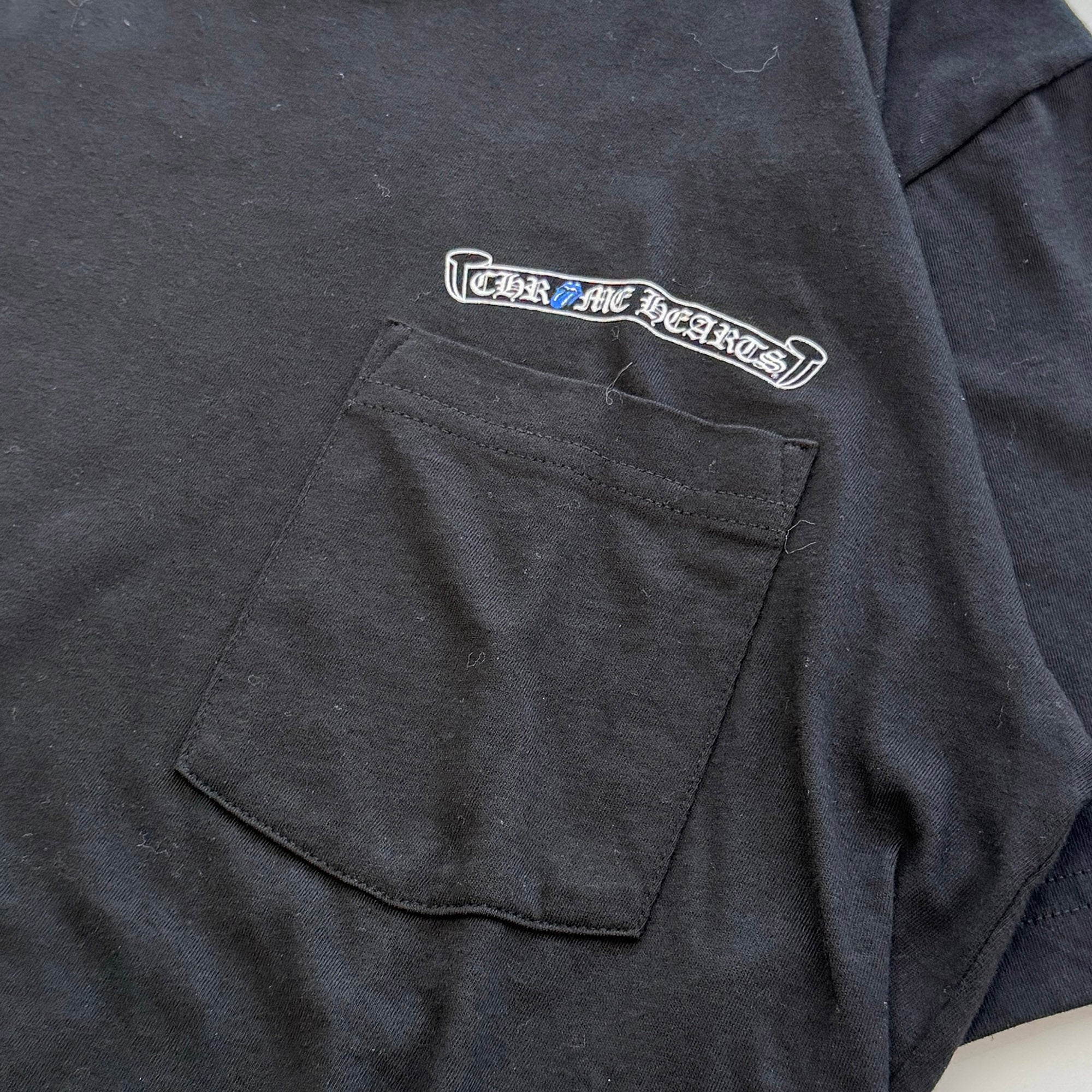 CHROME HEARTS × The Rolling Stones New York Limited Short Sleeve Tee Size M クロムハーツ × ローリングストーンズ ニューヨーク限定 ショートスリーブTシャツ サイズM