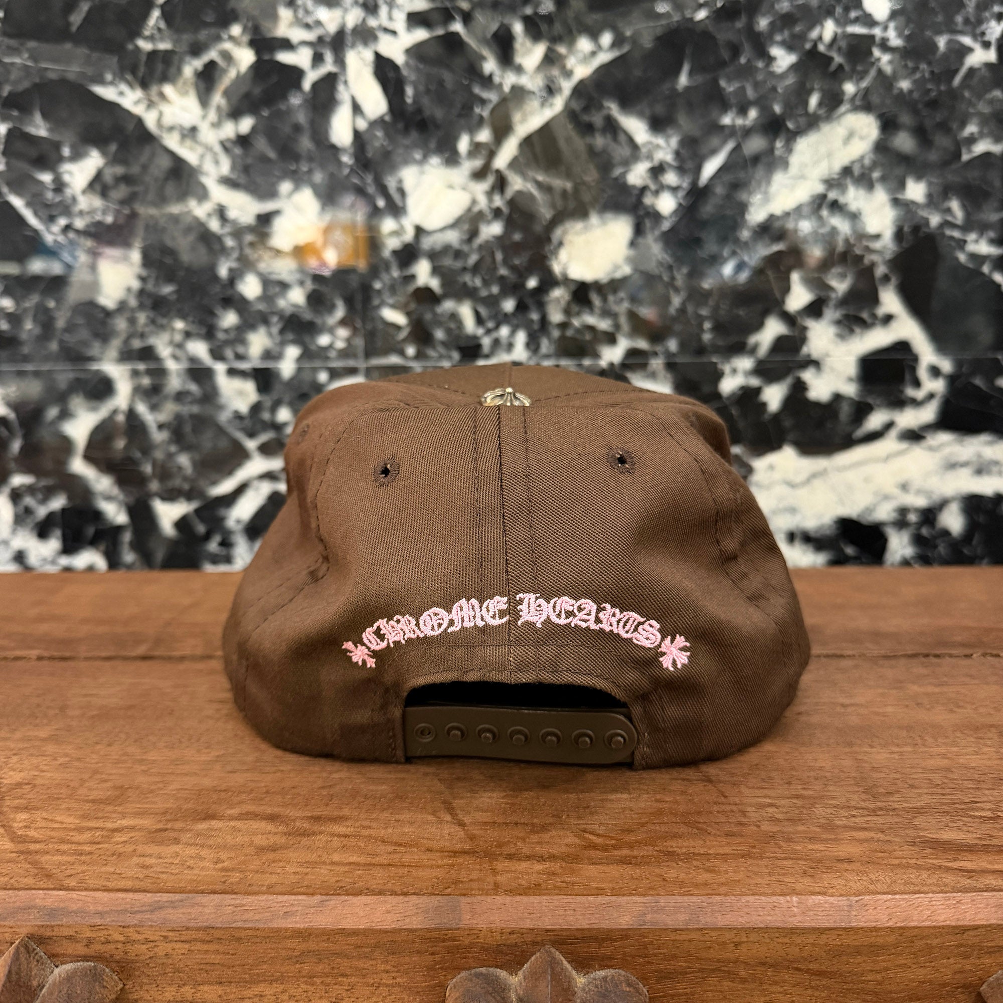 CHROME HEARTS CH Logo Embroidery Trucker Cap Size ONE SIZE (53-60
