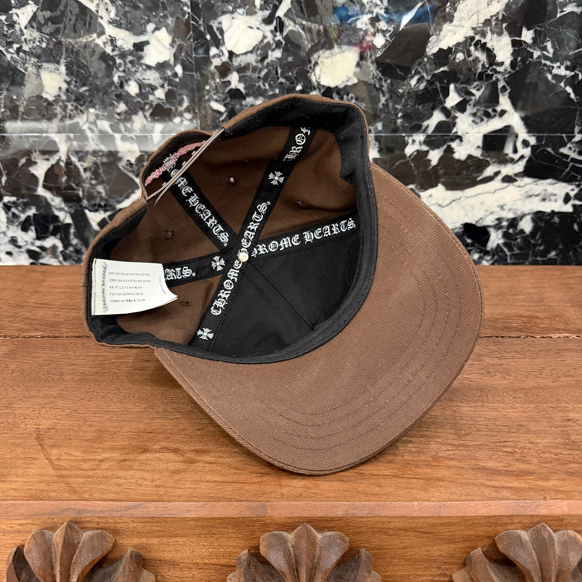 CHROME HEARTS CH Logo Embroidery Trucker Cap Size ONE SIZE (53-60
