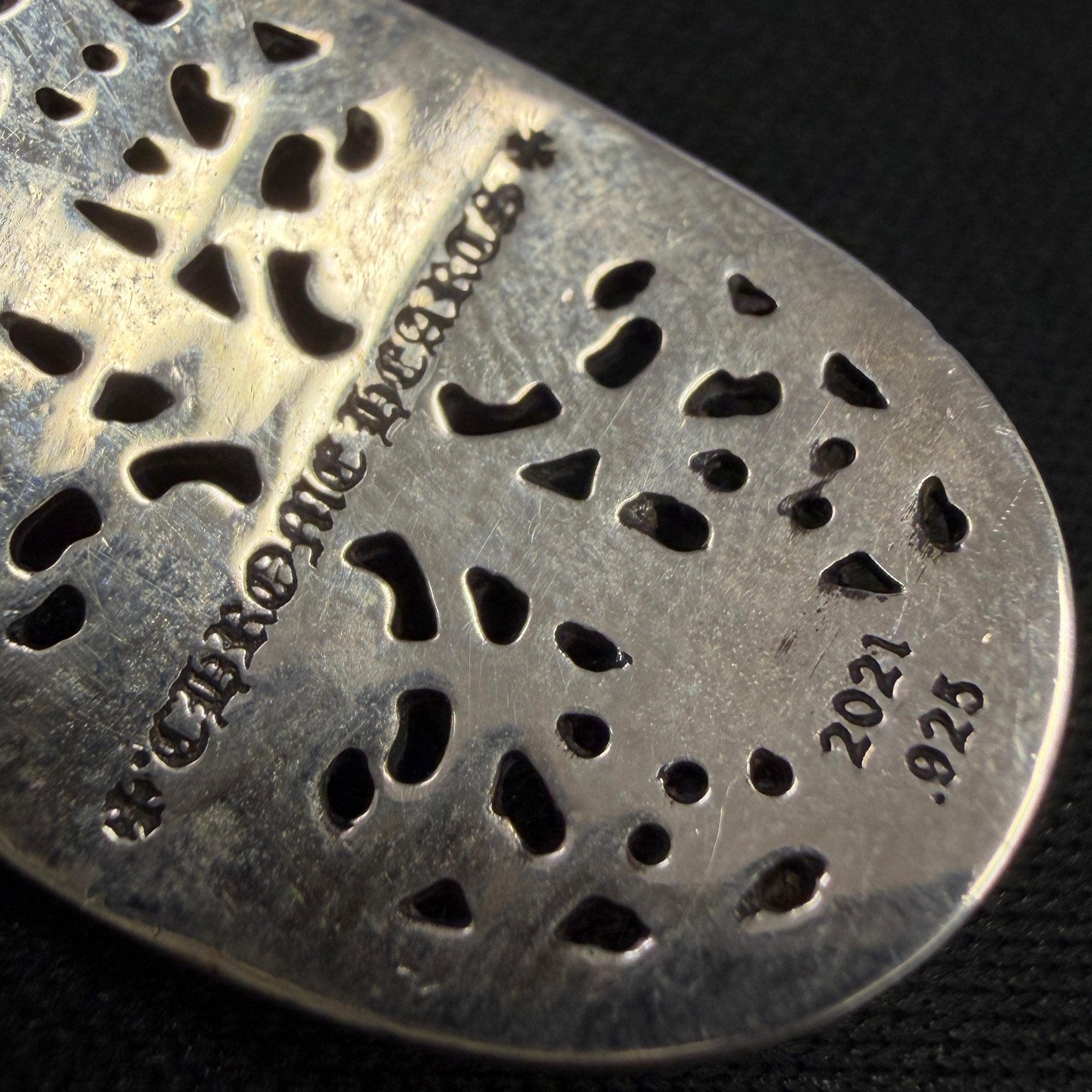 CHROME HEARTS Classic Oval Cross Charm クロムハーツ クラシック