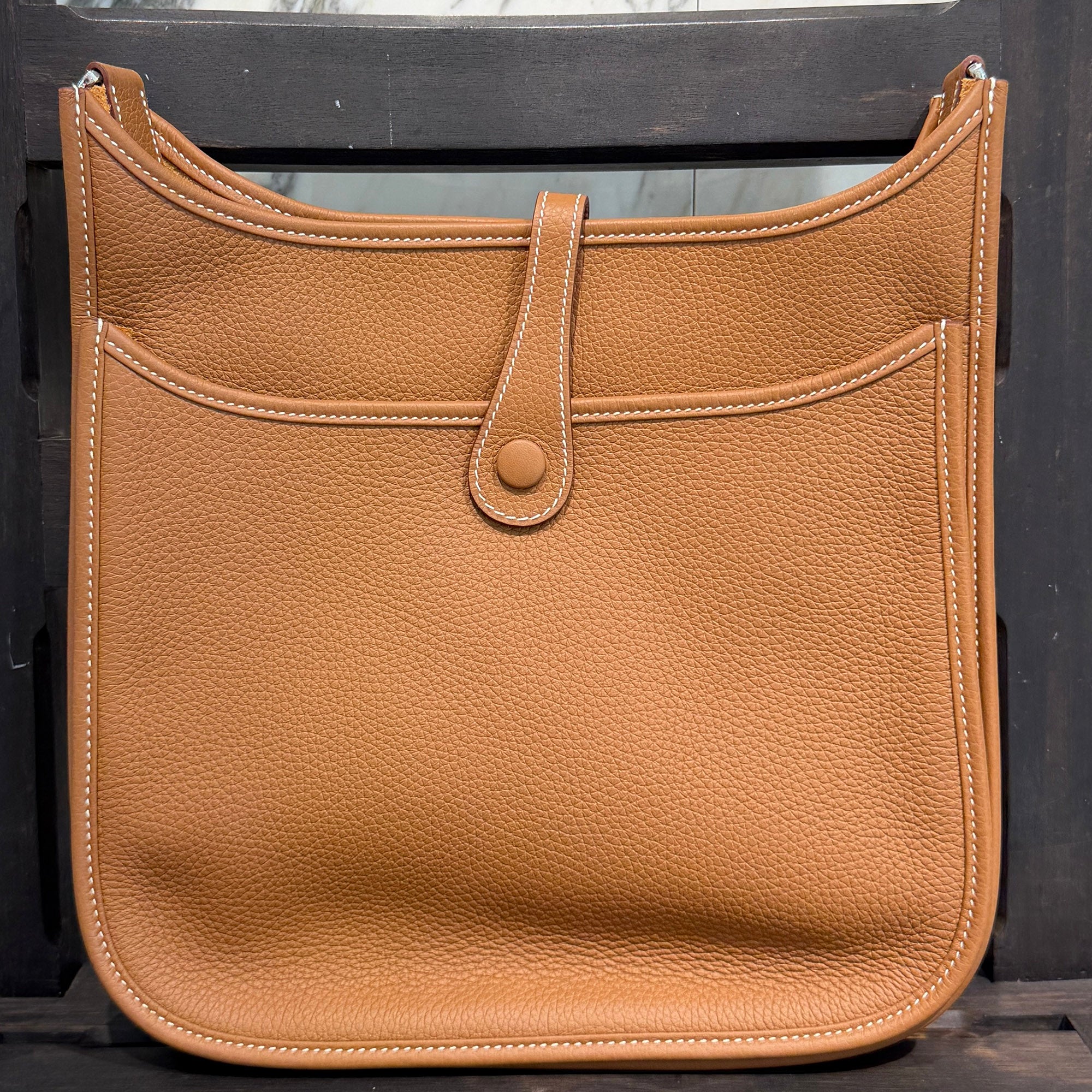 HERMES Evelyne Poche III 29 "GOLD" W刻印 エルメス エブリン ポッシュ III 29 "ゴールド" W刻印