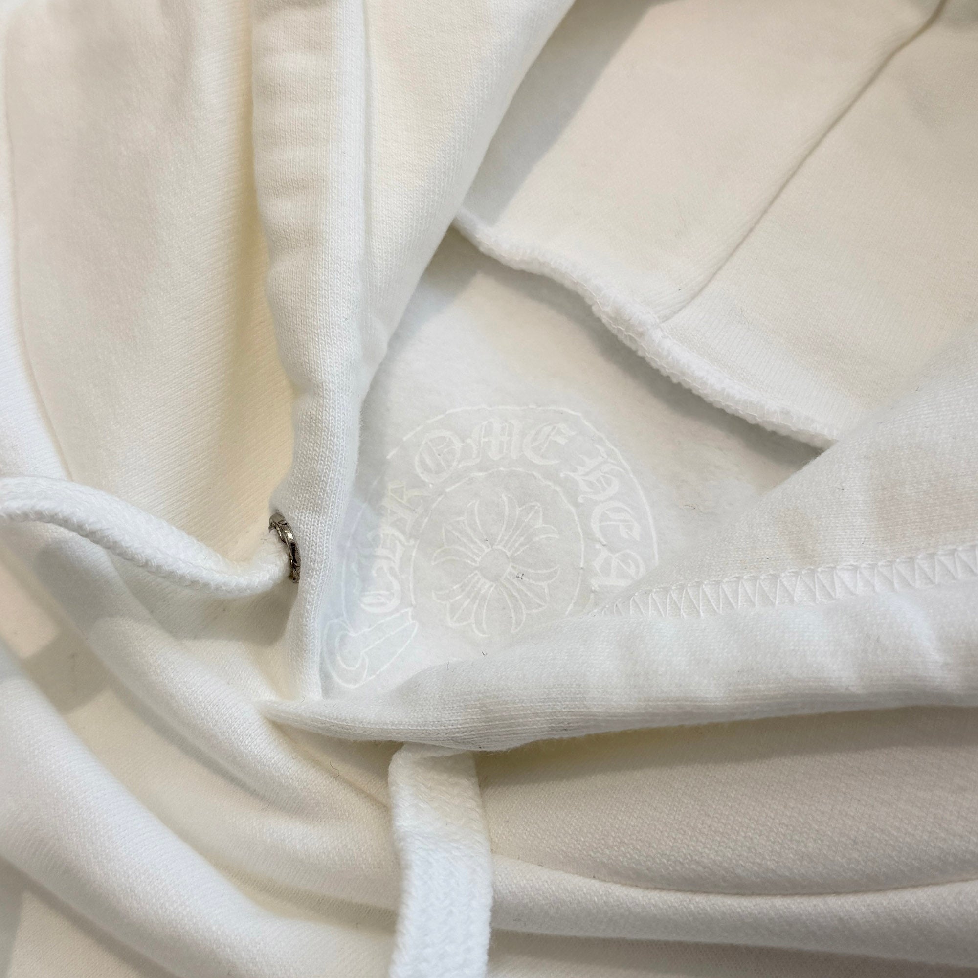 CHROME HEARTS ONLINE Limited Vertical Logo Pullover Hoodie Size XL クロムハーツ オンライン限定 バーティカルロゴ プルオーバーフーディー サイズXL