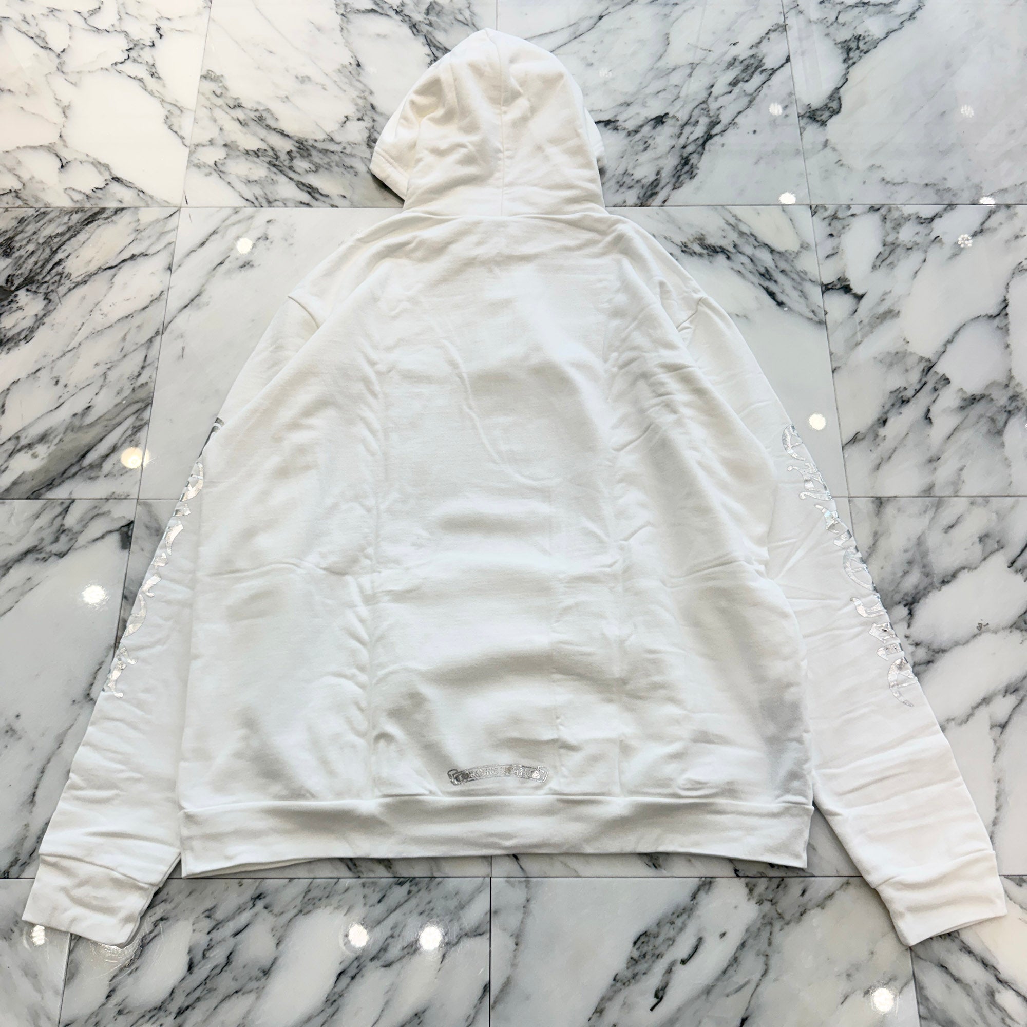 CHROME HEARTS ONLINE Limited Vertical Logo Pullover Hoodie Size XL クロムハーツ オンライン限定 バーティカルロゴ プルオーバーフーディー サイズXL
