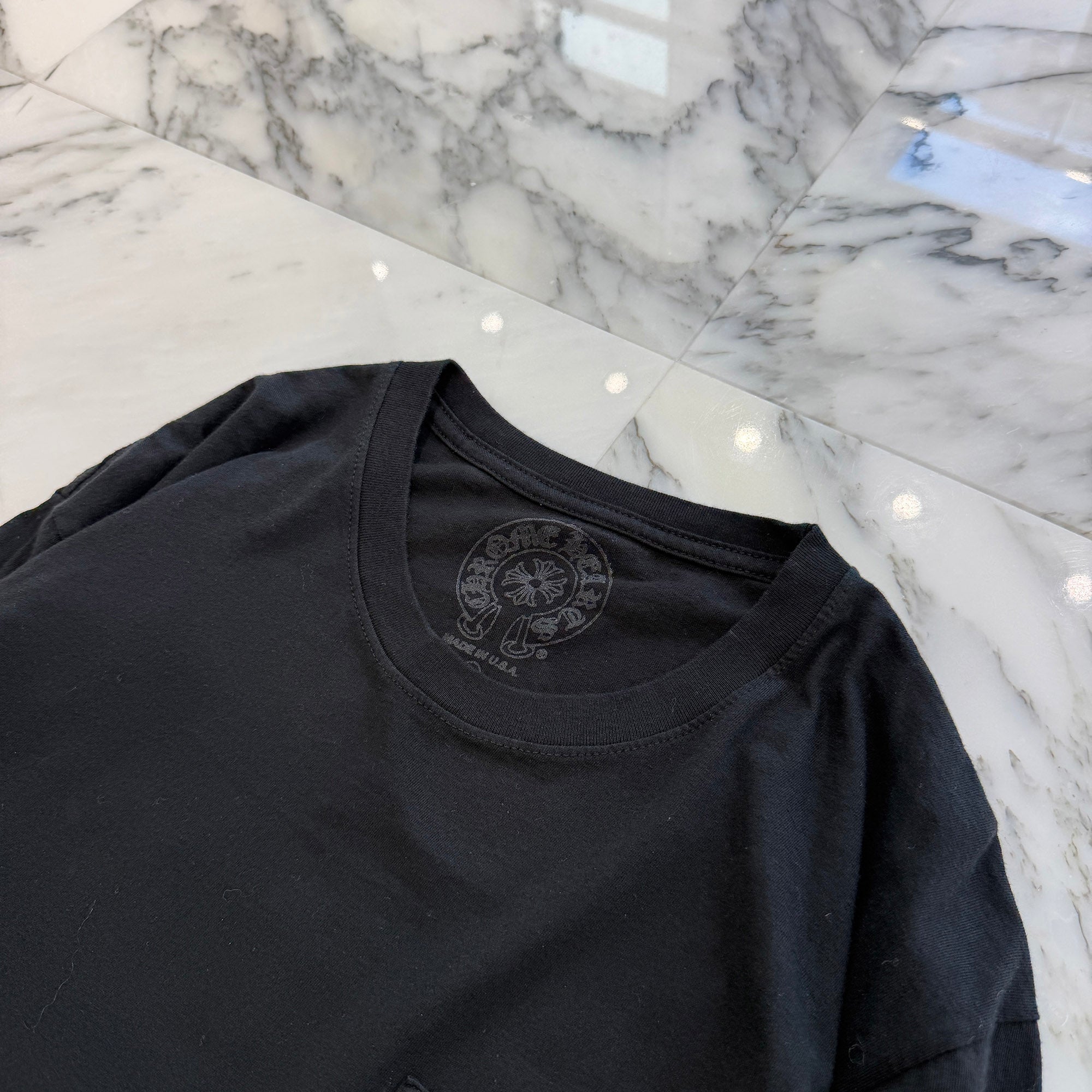 CHROME HEARTS Dagger Eye Chart Long Sleeve Tee Size L クロムハーツ ダガー アイチャート ロングスリーブ Tシャツ サイズL