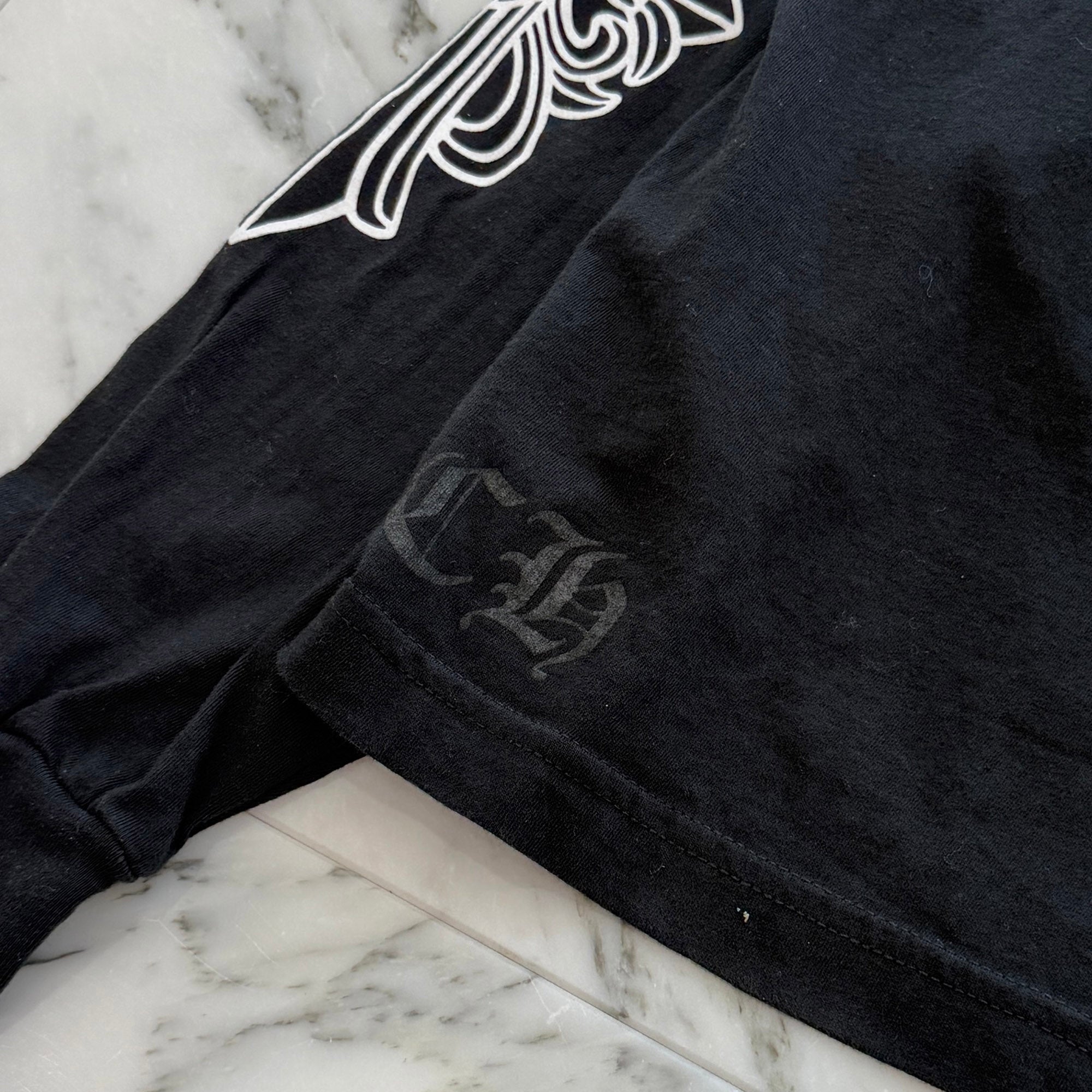 CHROME HEARTS Dagger Eye Chart Long Sleeve Tee Size L クロムハーツ ダガー アイチャート ロングスリーブ Tシャツ サイズL