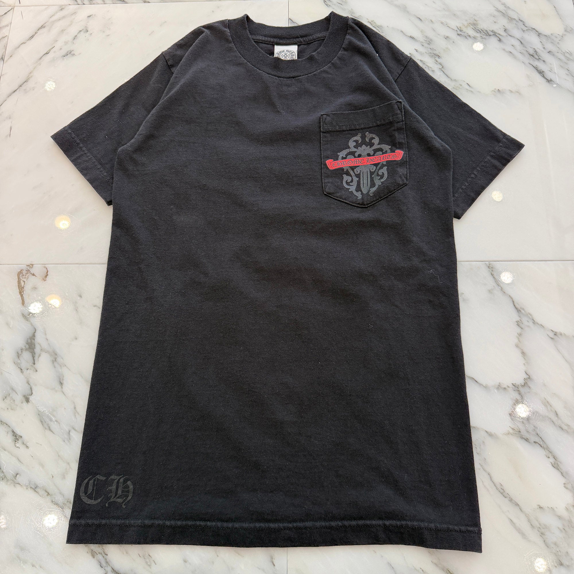 CHROME HEARTS Back Vine Dagger Fuck You Print Tee Size S クロムハーツ バック ヴァインダガー ファックユープリントTシャツ サイズS