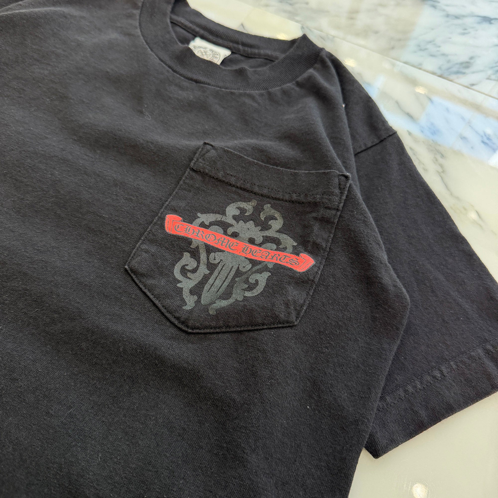 CHROME HEARTS Back Vine Dagger Fuck You Print Tee Size S クロムハーツ バック ヴァインダガー ファックユープリントTシャツ サイズS