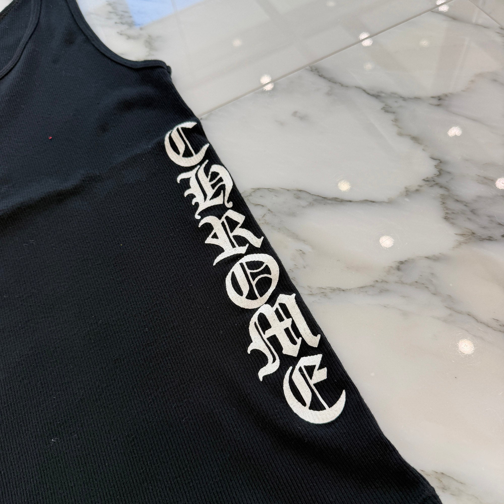 CHROME HEARTS× KYOSUKE HIMURO "Soul Standing By" 2004 TOUR Tank Top Size M クロムハーツ × 氷室京介 "ソウル・スタンディング・バイ" 2004 ツアー タンクトップ サイズM