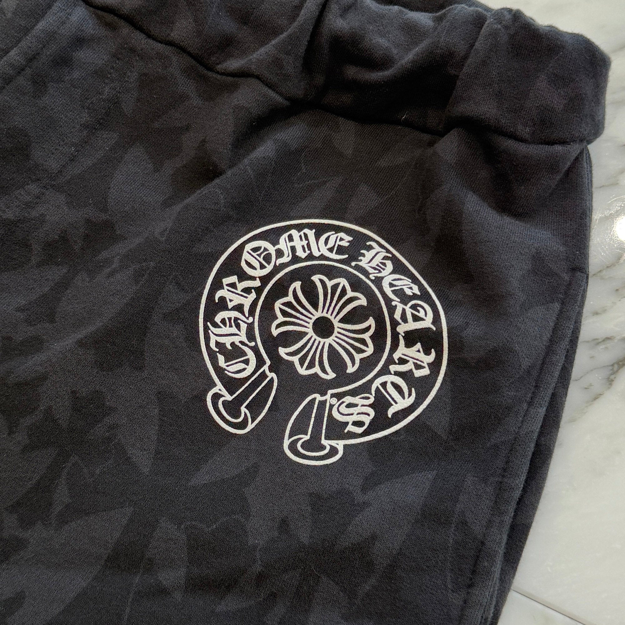 CHROME HEARTS 2024SS Graveyard Cemetery Cross Sweat Long Pants Size M クロムハーツ グレイブヤード セメタリークロス スウェットパンツ サイズM