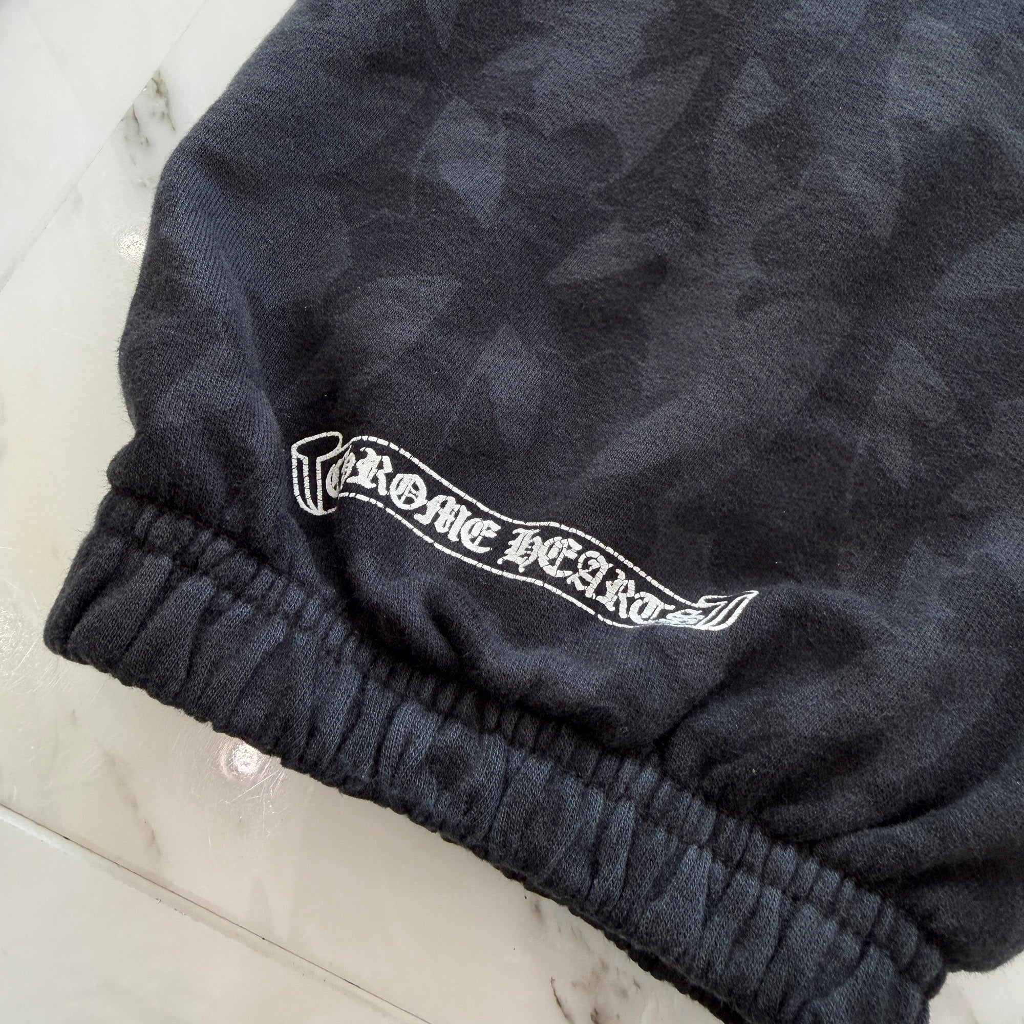 CHROME HEARTS 2024SS Graveyard Cemetery Cross Sweat Long Pants Size M クロムハーツ グレイブヤード セメタリークロス スウェットパンツ サイズM