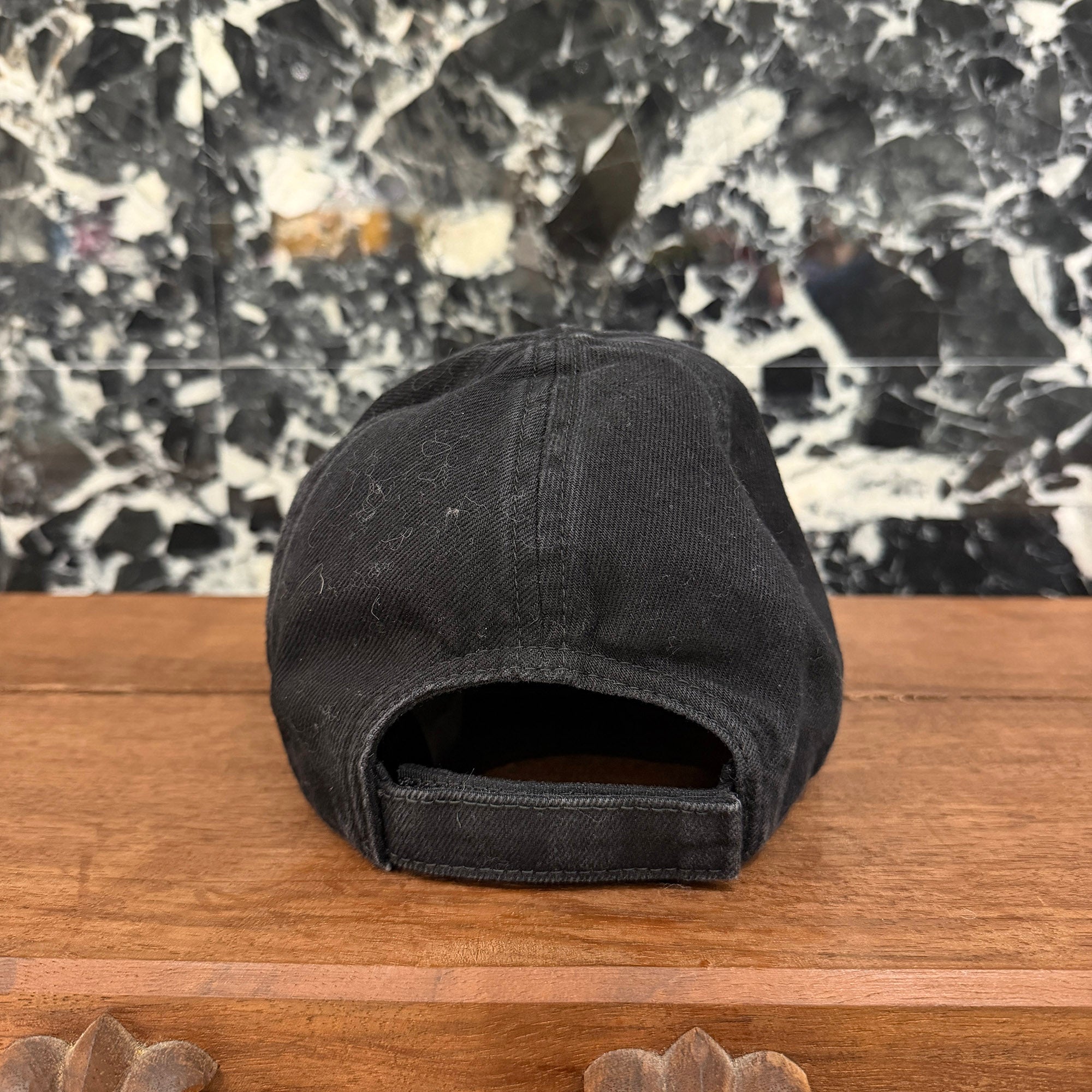 MIU MIU 2022SS Front Logo Embroidered Patch Denim Baseball Cap 5HC179 Size S ミュウミュウ フロントロゴ刺繍パッチ デニムベースボールキャップ サイズS