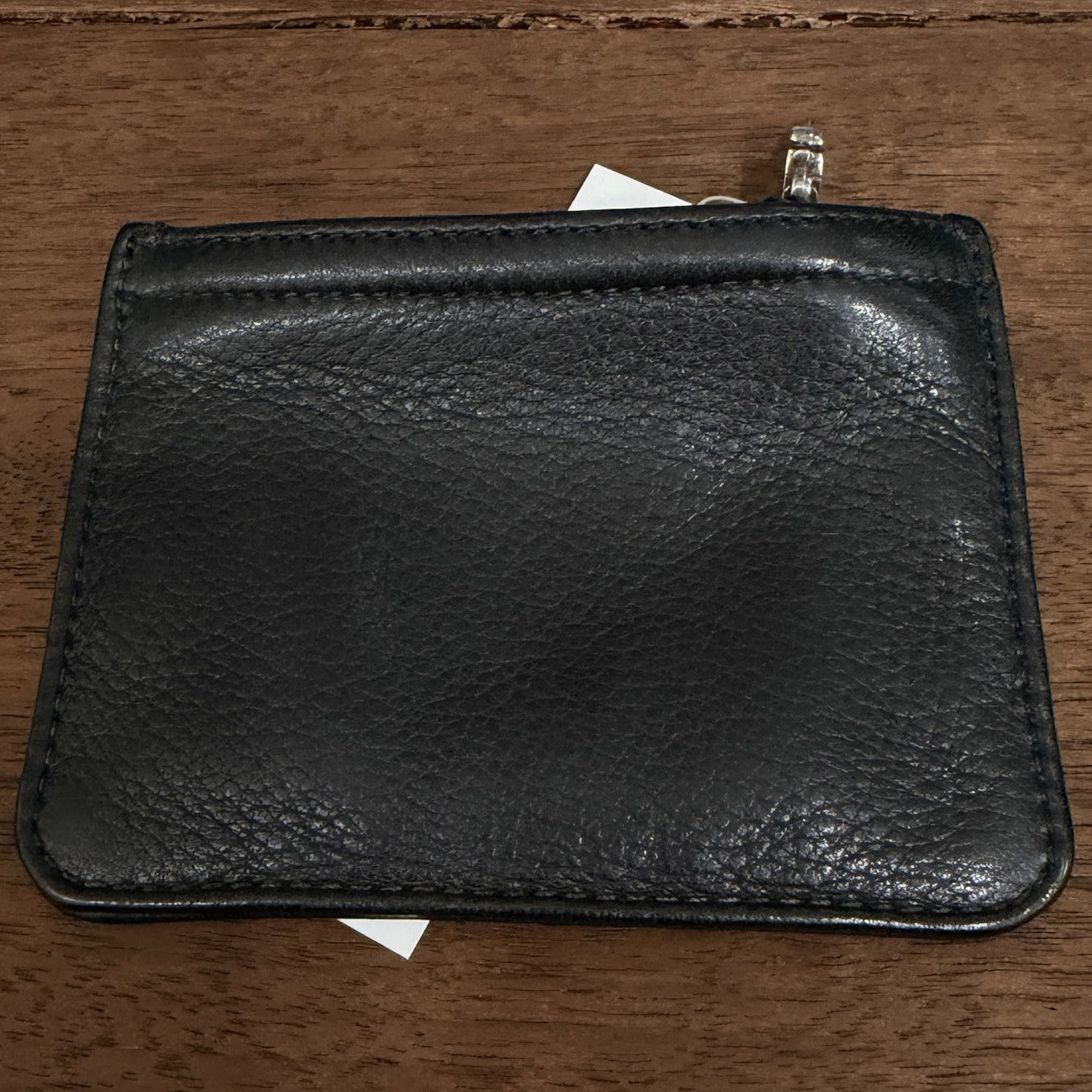CHROME HEARTS Dagger Zip Leather Change Purse Coin Case クロムハーツ ダガージップ レザー チェンジパース コインケース