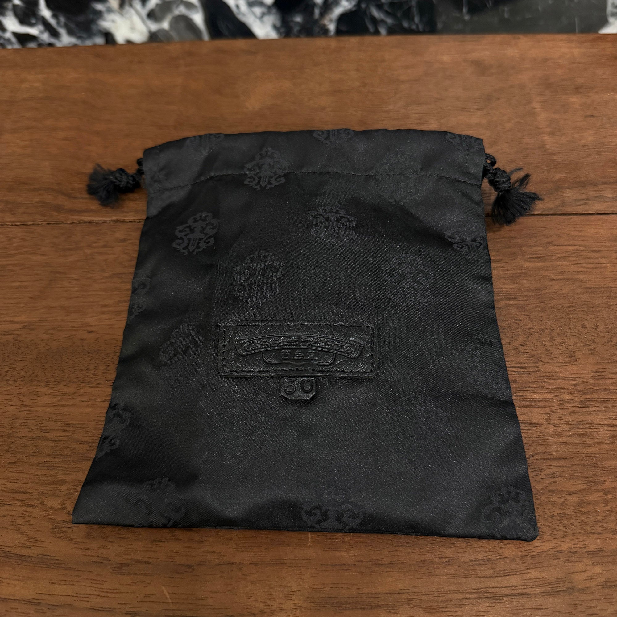 CHROME HEARTS Dagger Zip Leather Change Purse Coin Case クロムハーツ ダガージップ レザー チェンジパース コインケース